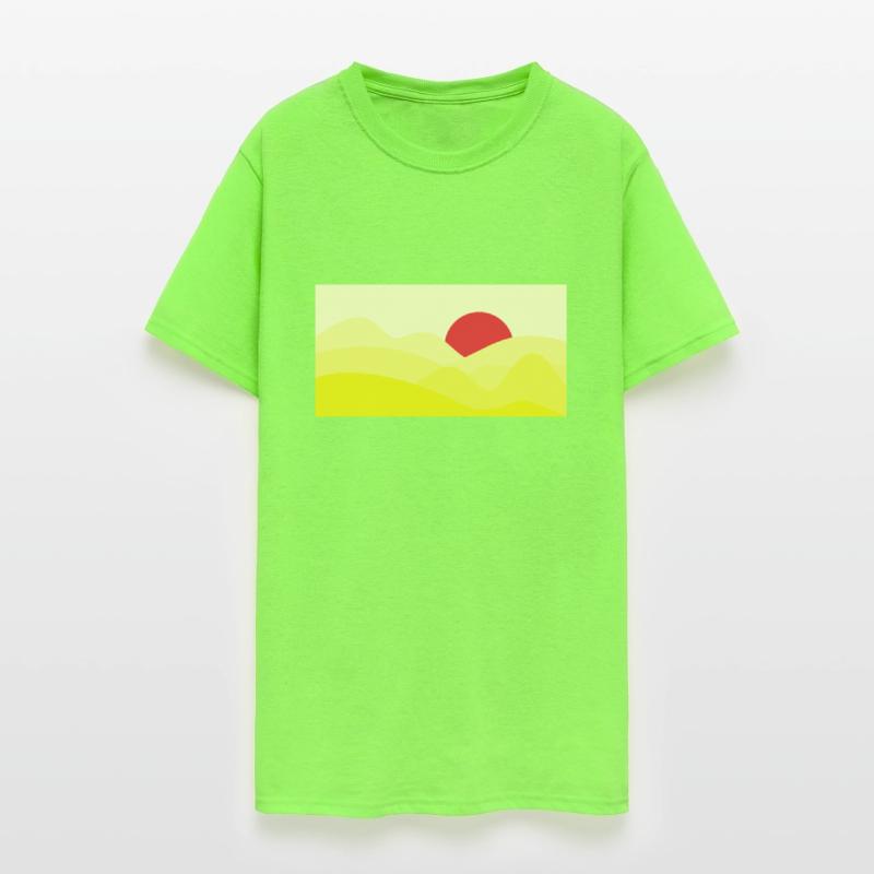 Minimalist Sun Yellow