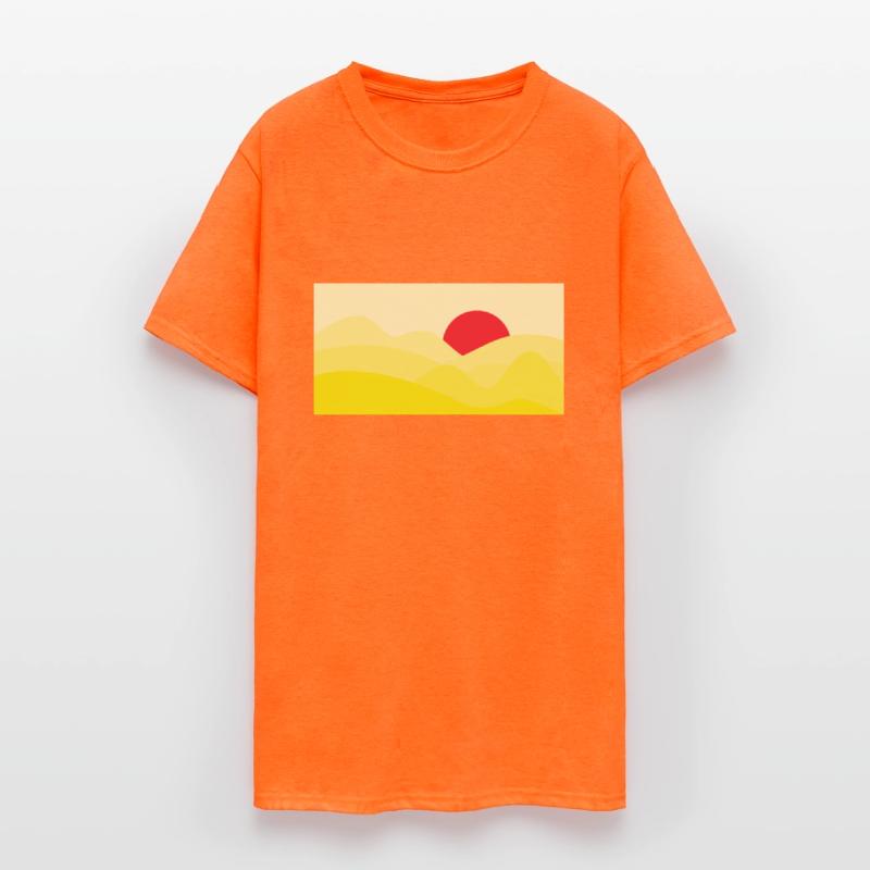 Minimalist Sun Yellow