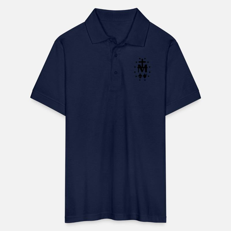 MIRACULOUS MEDAL SYMBOL WITH STARS