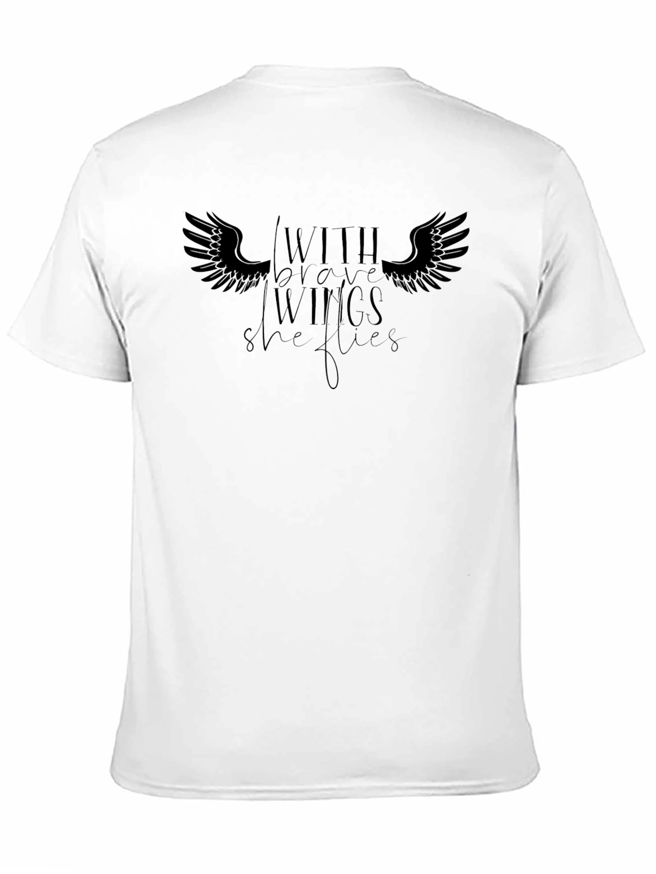 Brave Wings Graphic Tee - Unisex Fashion Shirt
