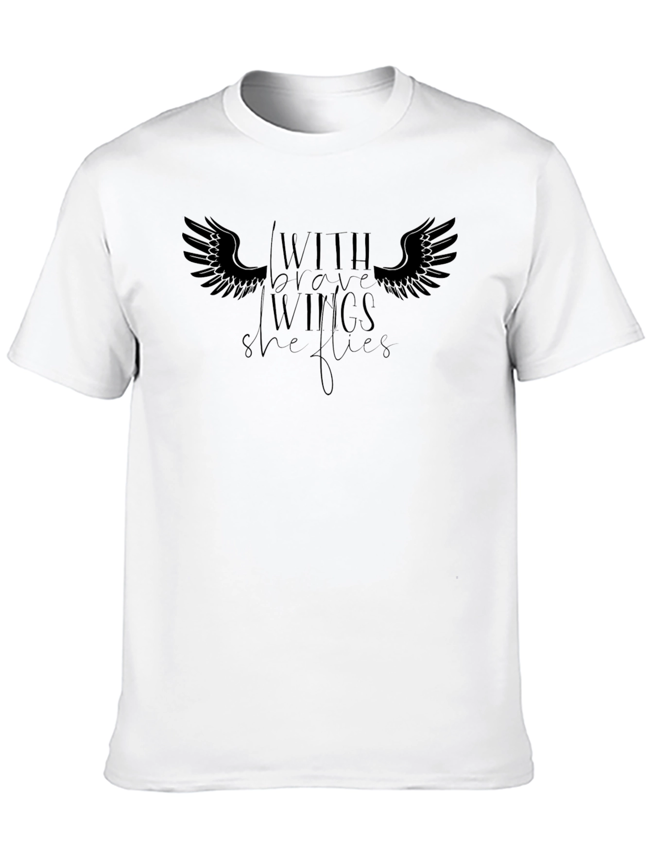 Brave Wings Graphic Tee - Unisex Fashion Shirt