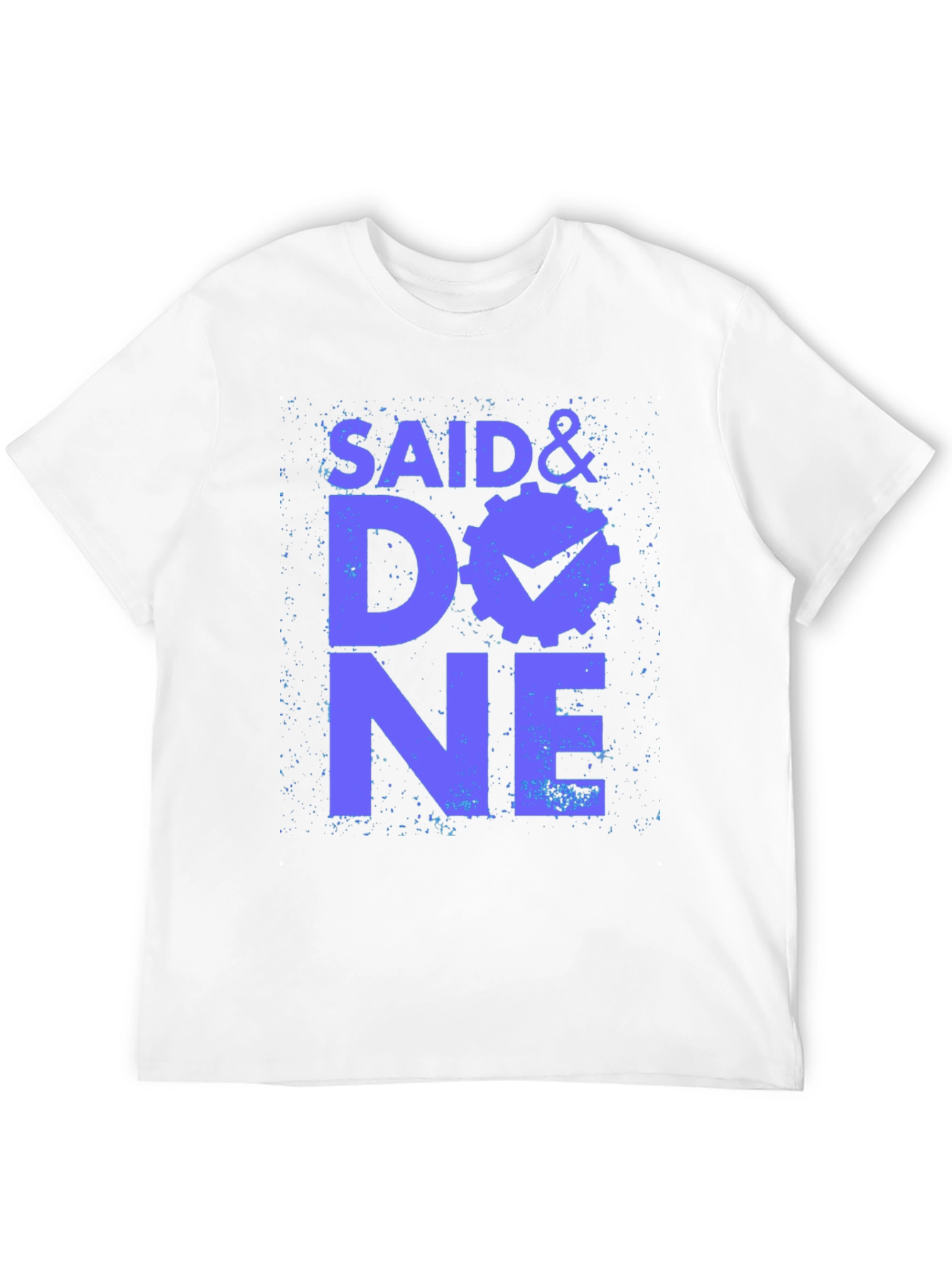 Said & Done Graphic Tee - Black