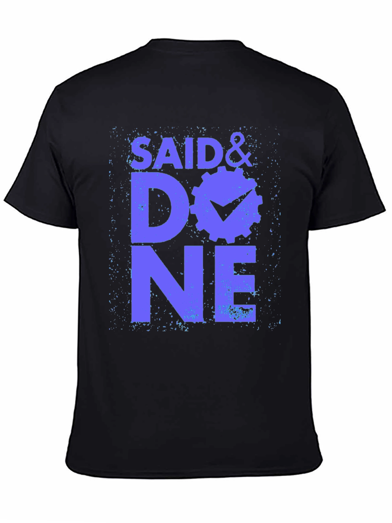 Said & Done Graphic Tee - Black