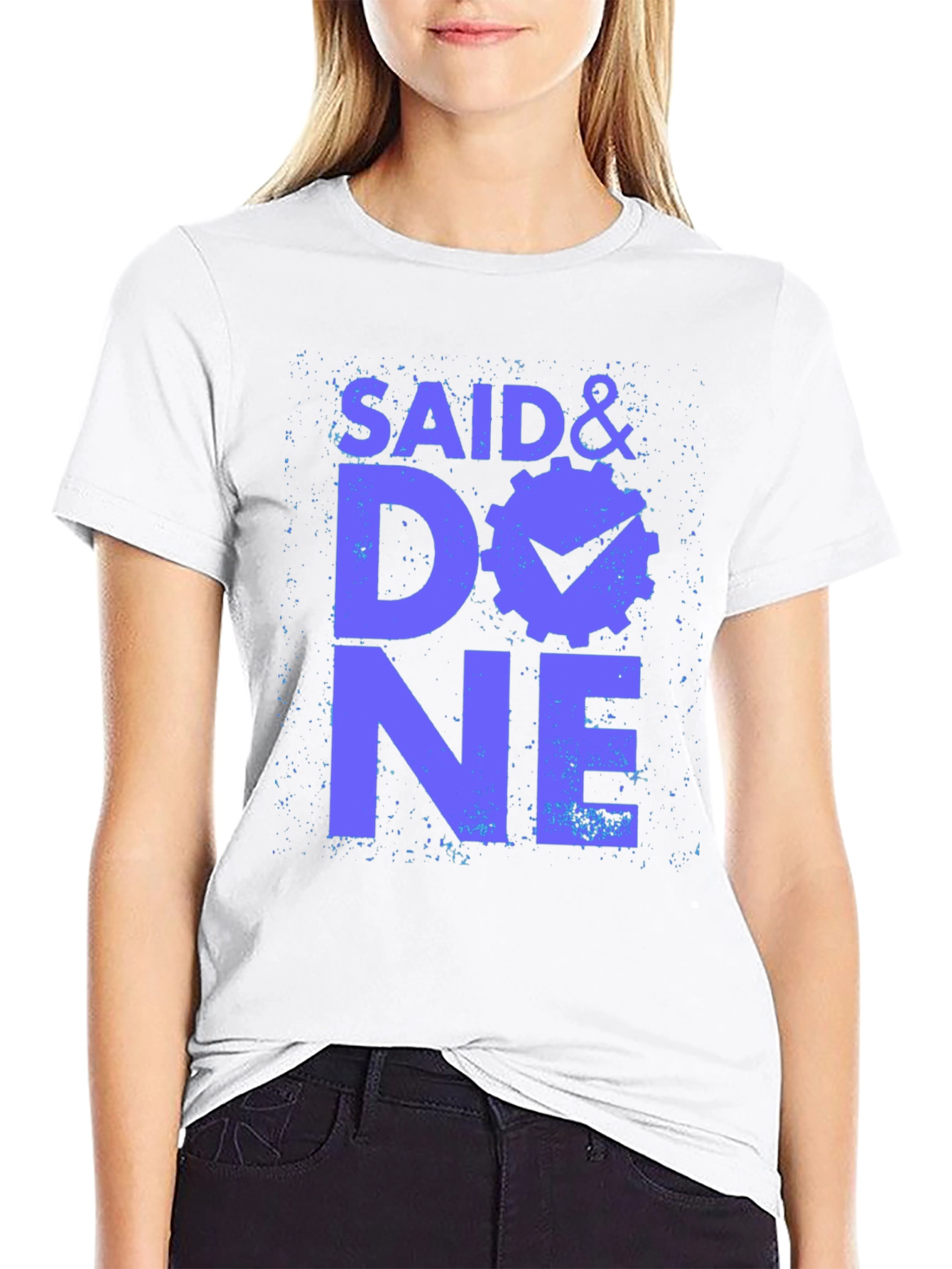 Said & Done Graphic Tee - Black