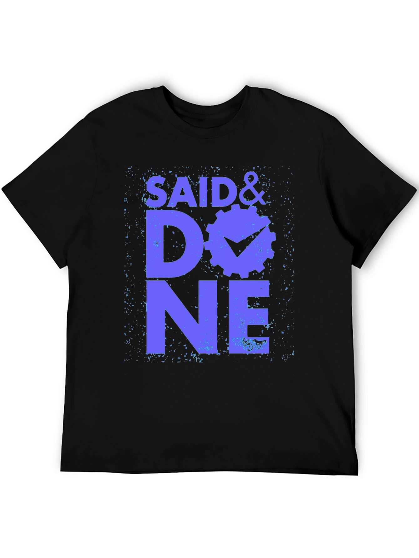 Said & Done Graphic Tee - Black