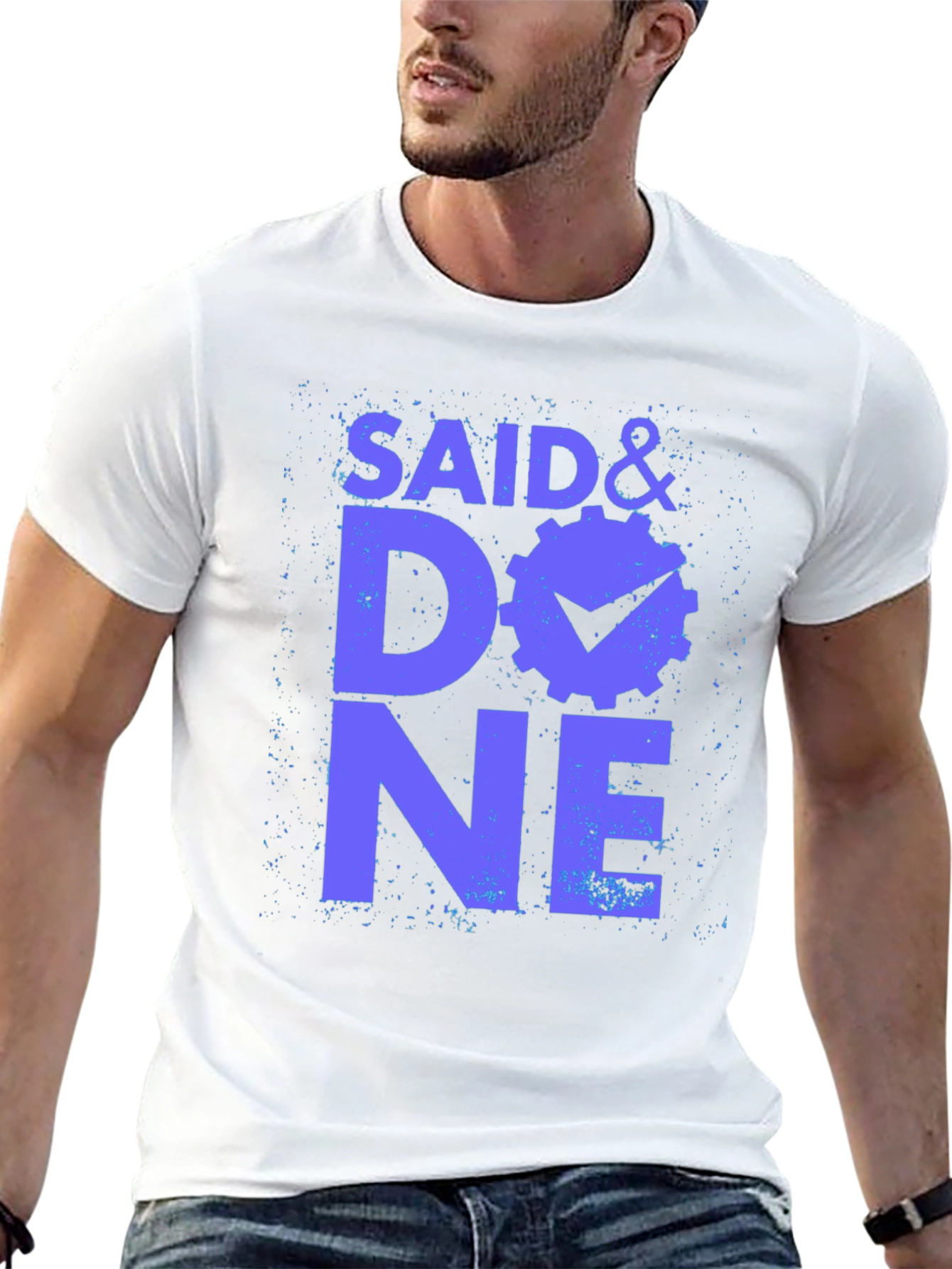 Said & Done Graphic Tee - Black