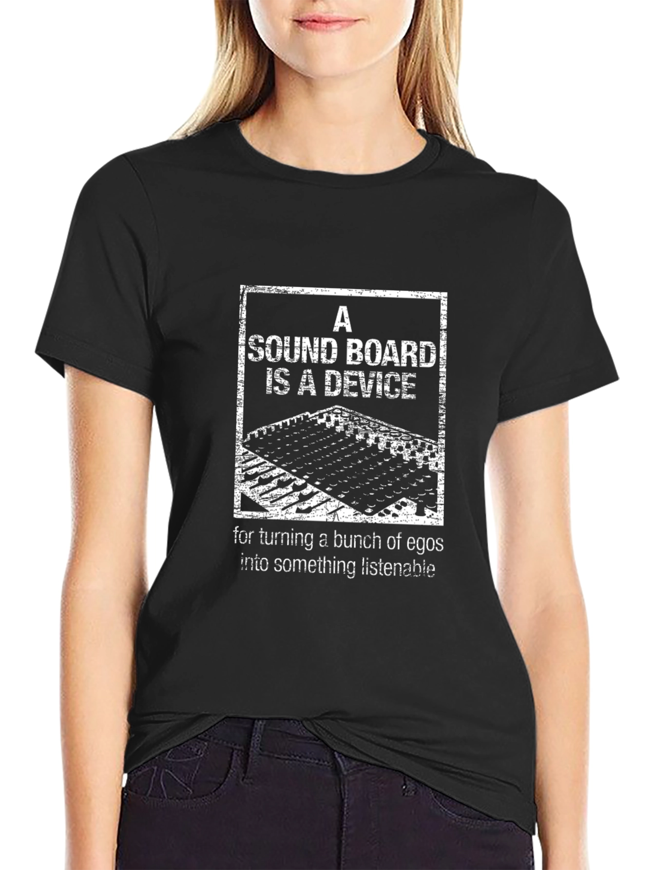 Sound Board Graphic T-Shirt - Music Lover Tee