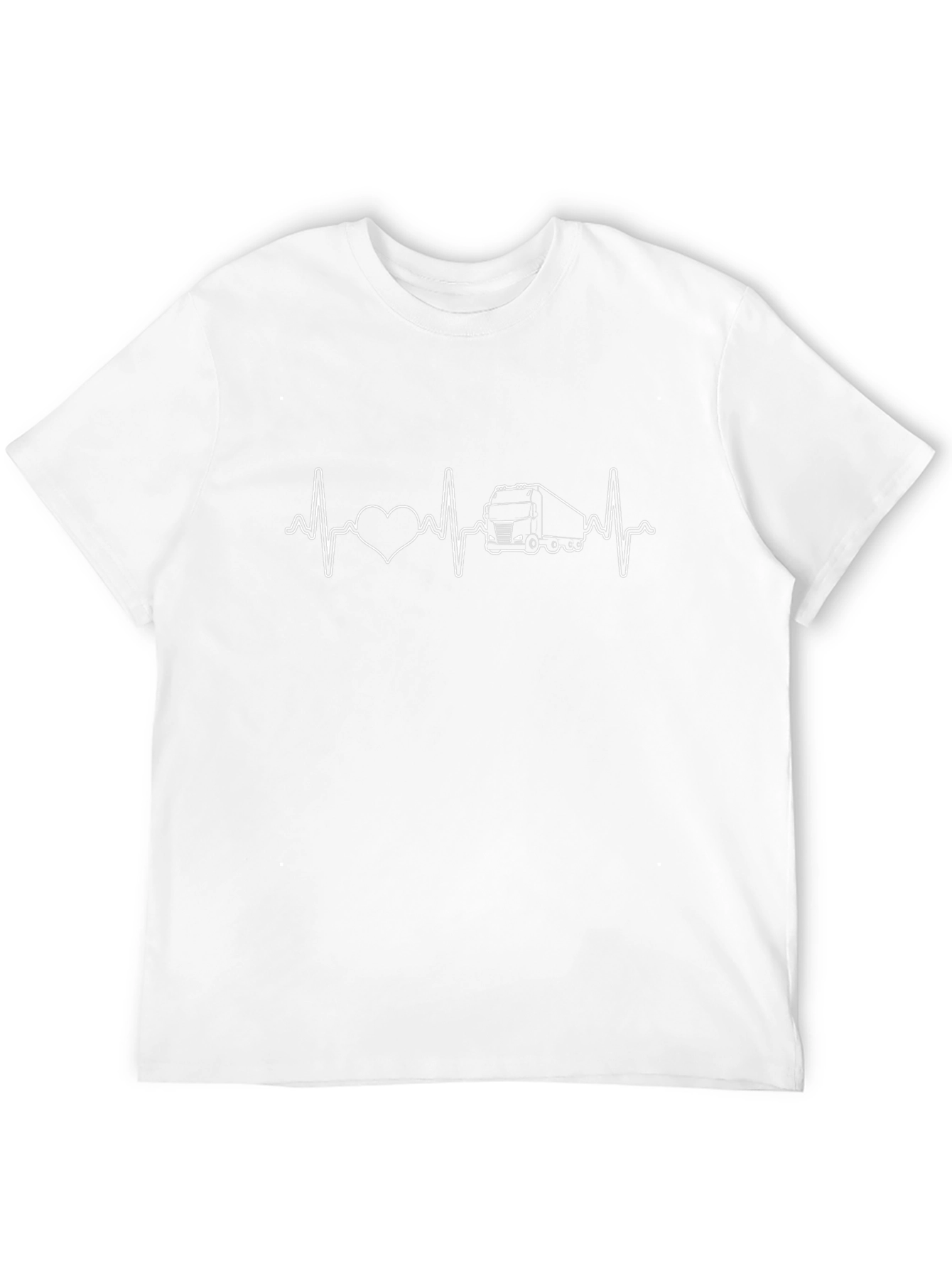 Trucker Heartbeat T-Shirt - Driver Love