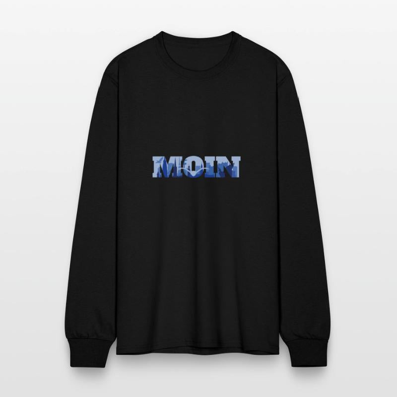 Moin Hamburg Skyline Silhouette Harbor Seagull Sea