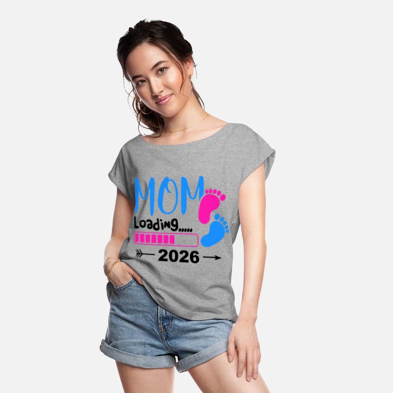 Mom Loading 2026 Baby Feet Design