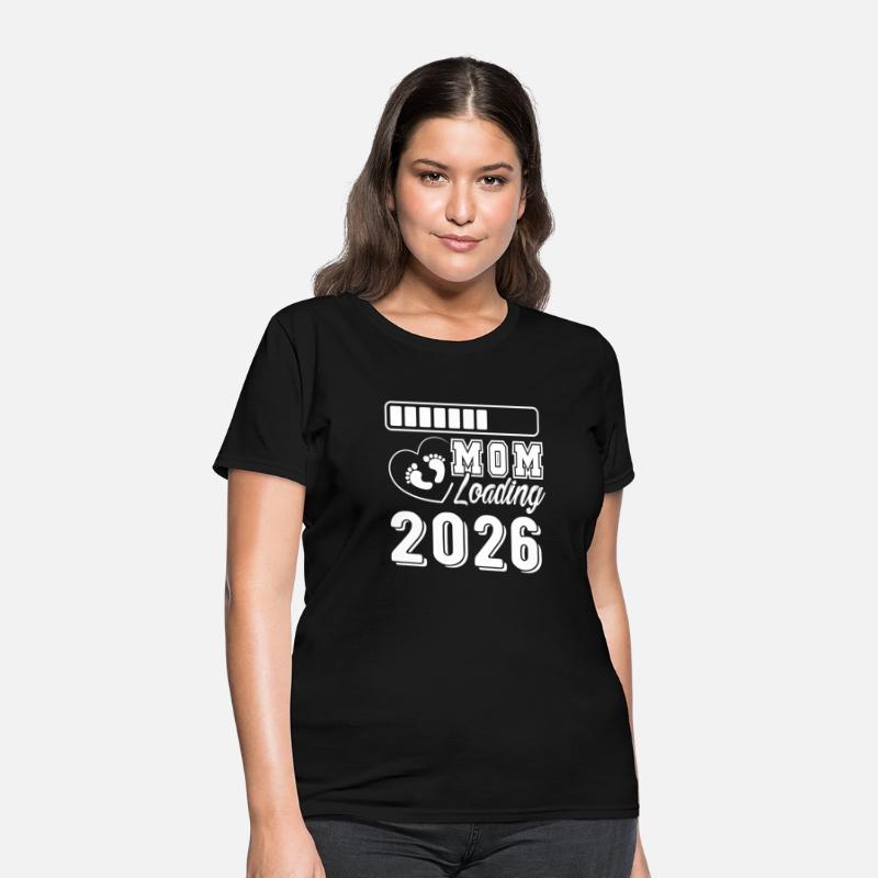 Mom Loading 2026 Baby Feet Heart Expecting