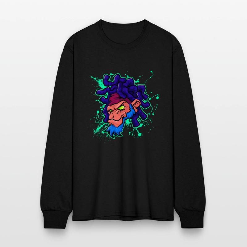 monkey gorilla face design