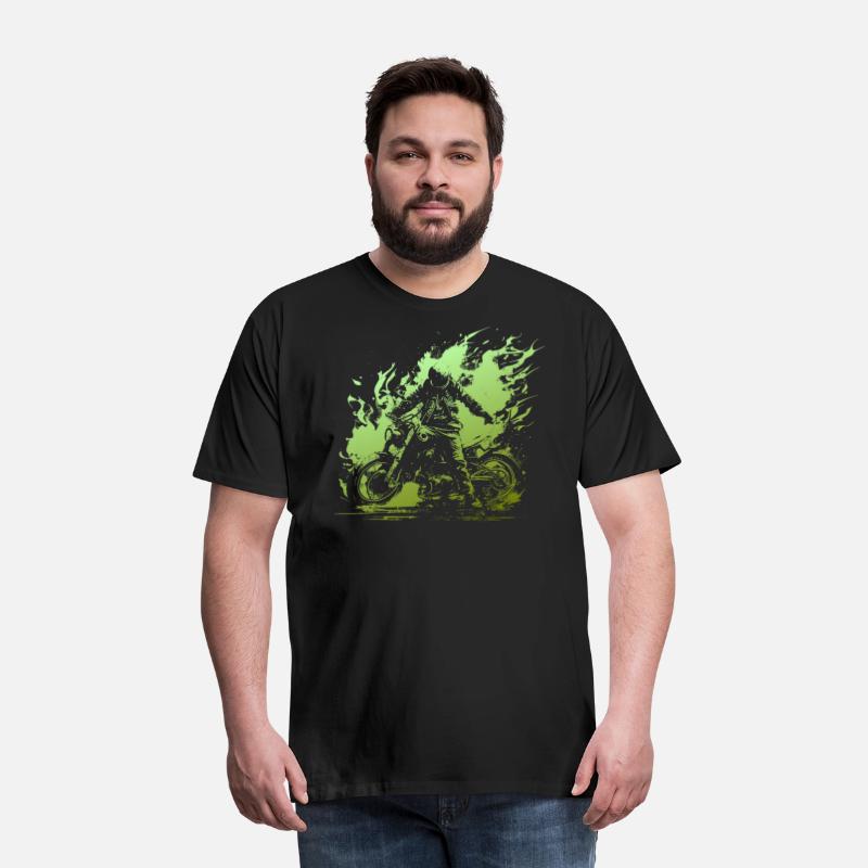 Motorcycle Passion gazoline In The Veins