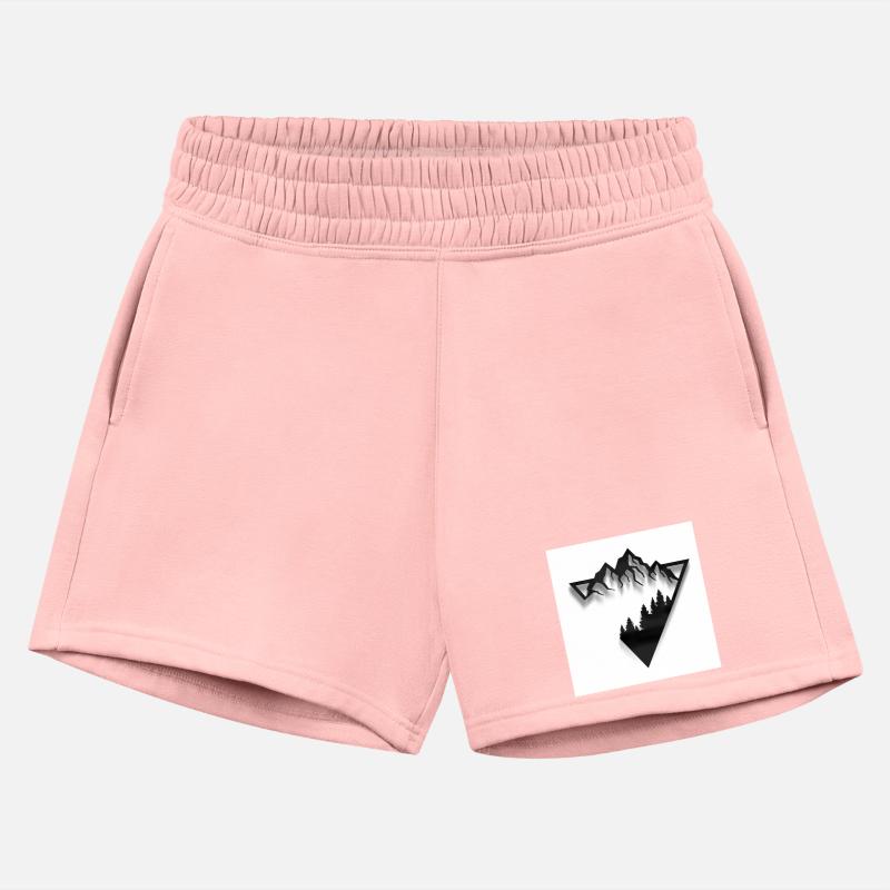 Mountain Skyline with Forest Silhouette