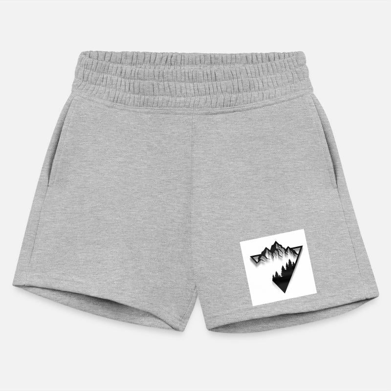 Mountain Skyline with Forest Silhouette