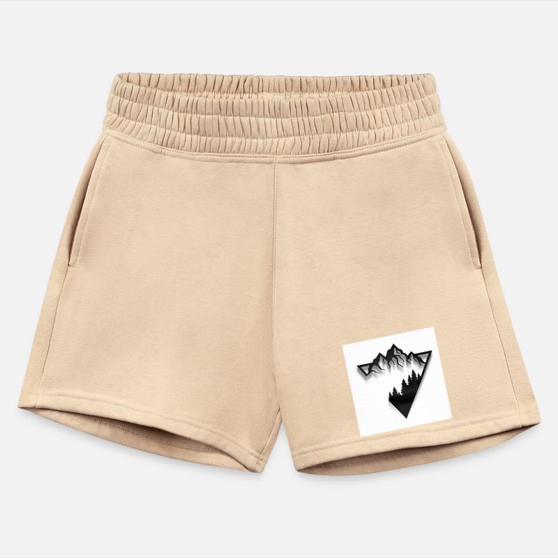 Mountain Skyline with Forest Silhouette