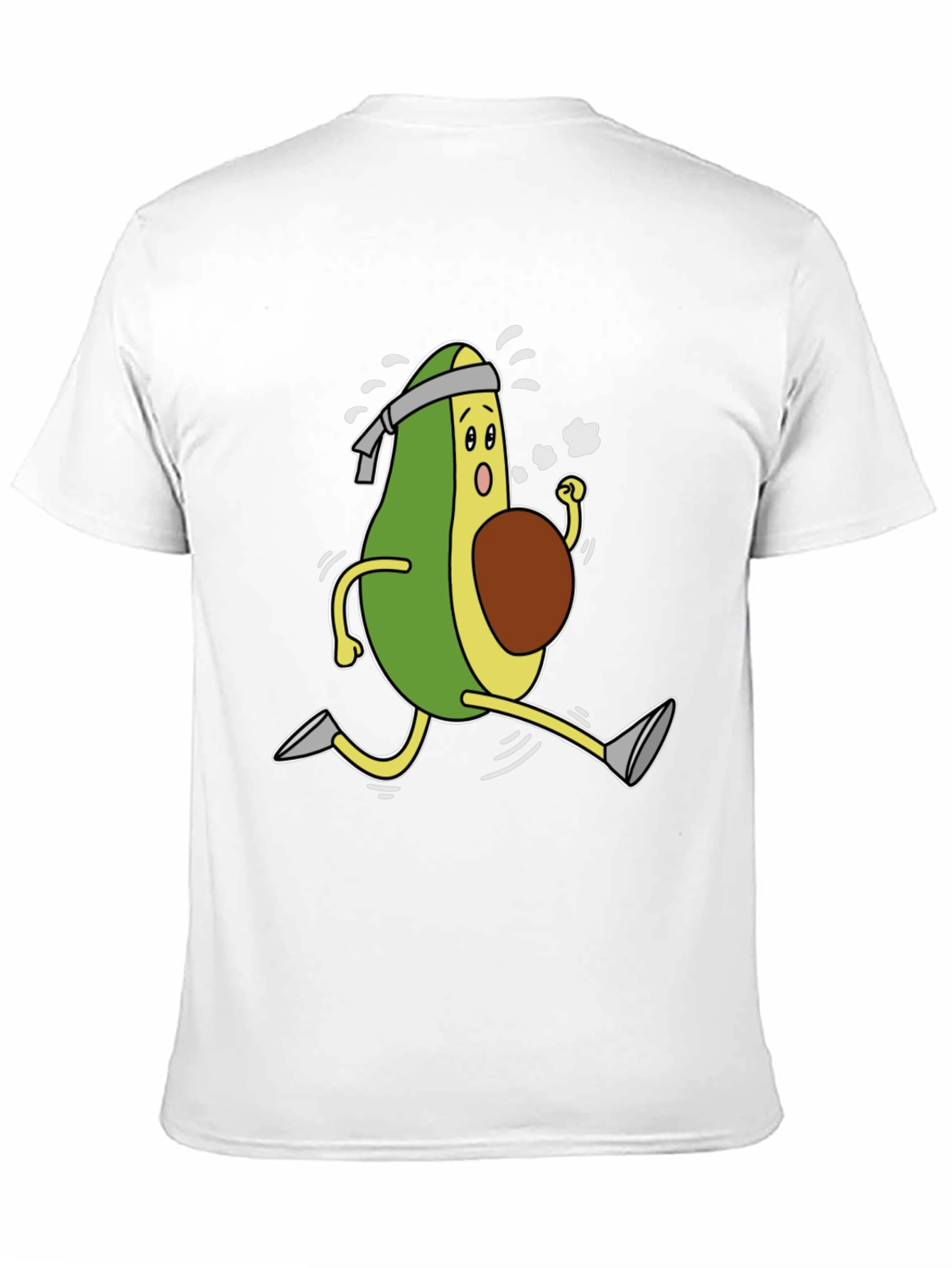 Running Avocado T-Shirt - Healthy Lifestyle Tee