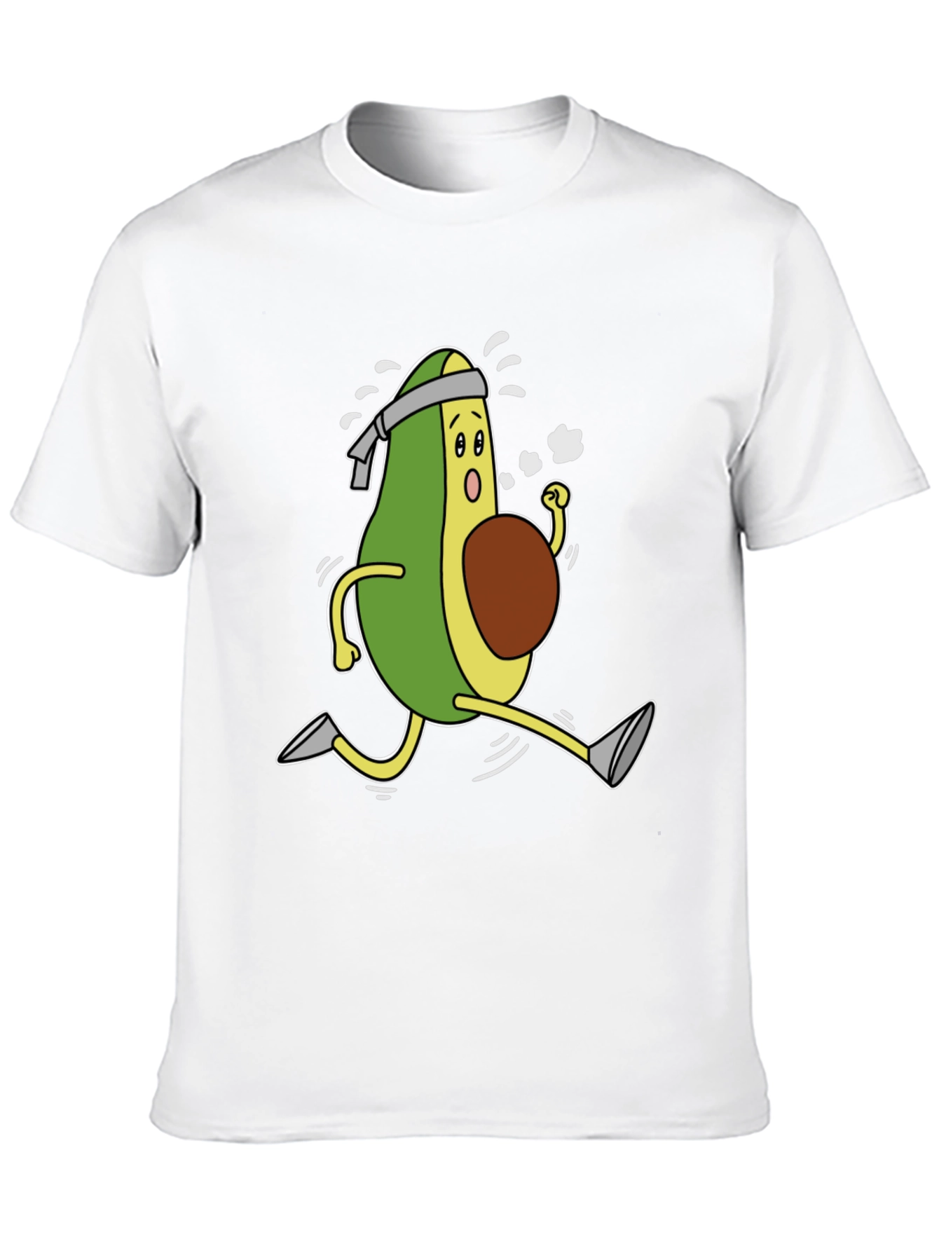 Running Avocado T-Shirt - Healthy Lifestyle Tee