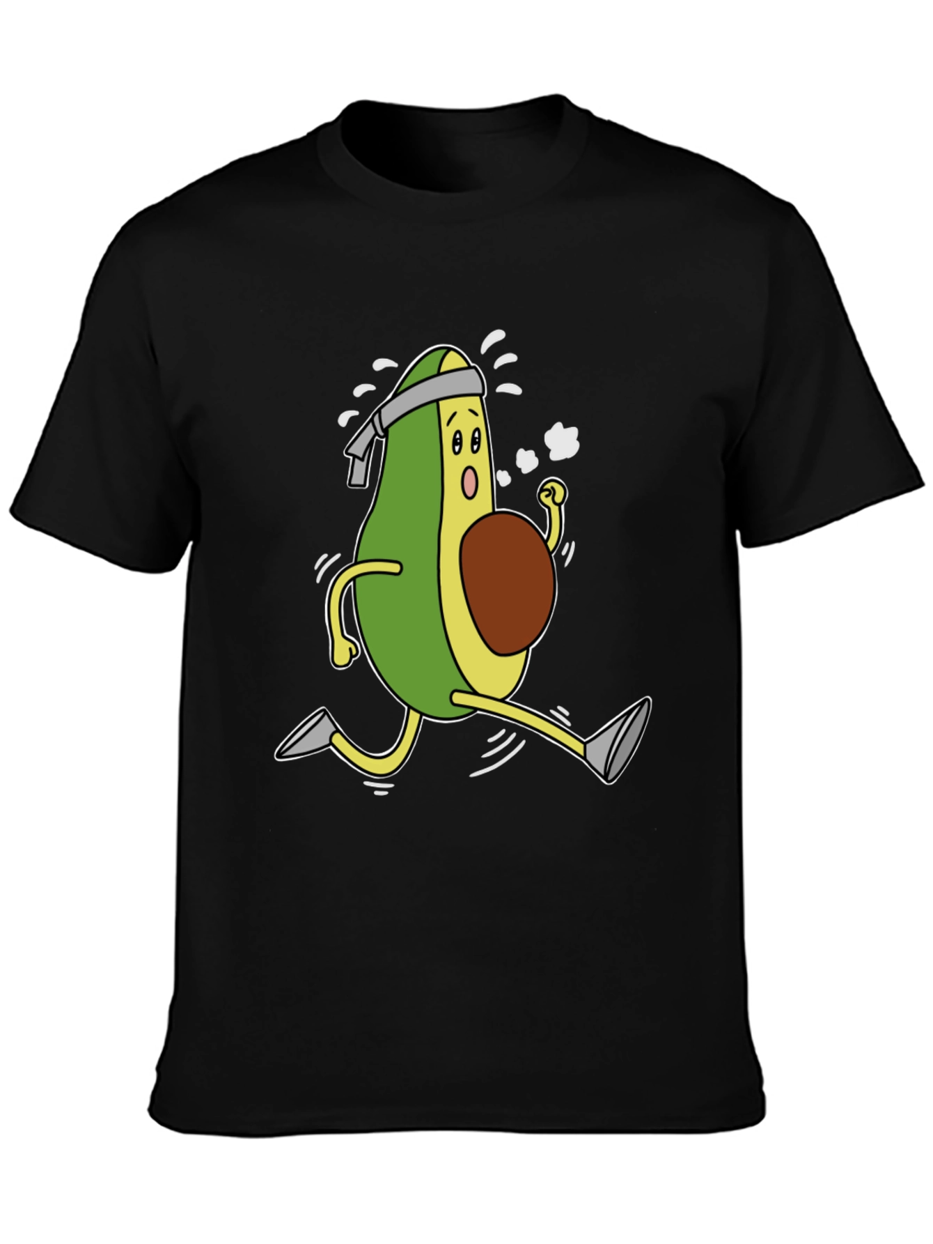 Running Avocado T-Shirt - Healthy Lifestyle Tee