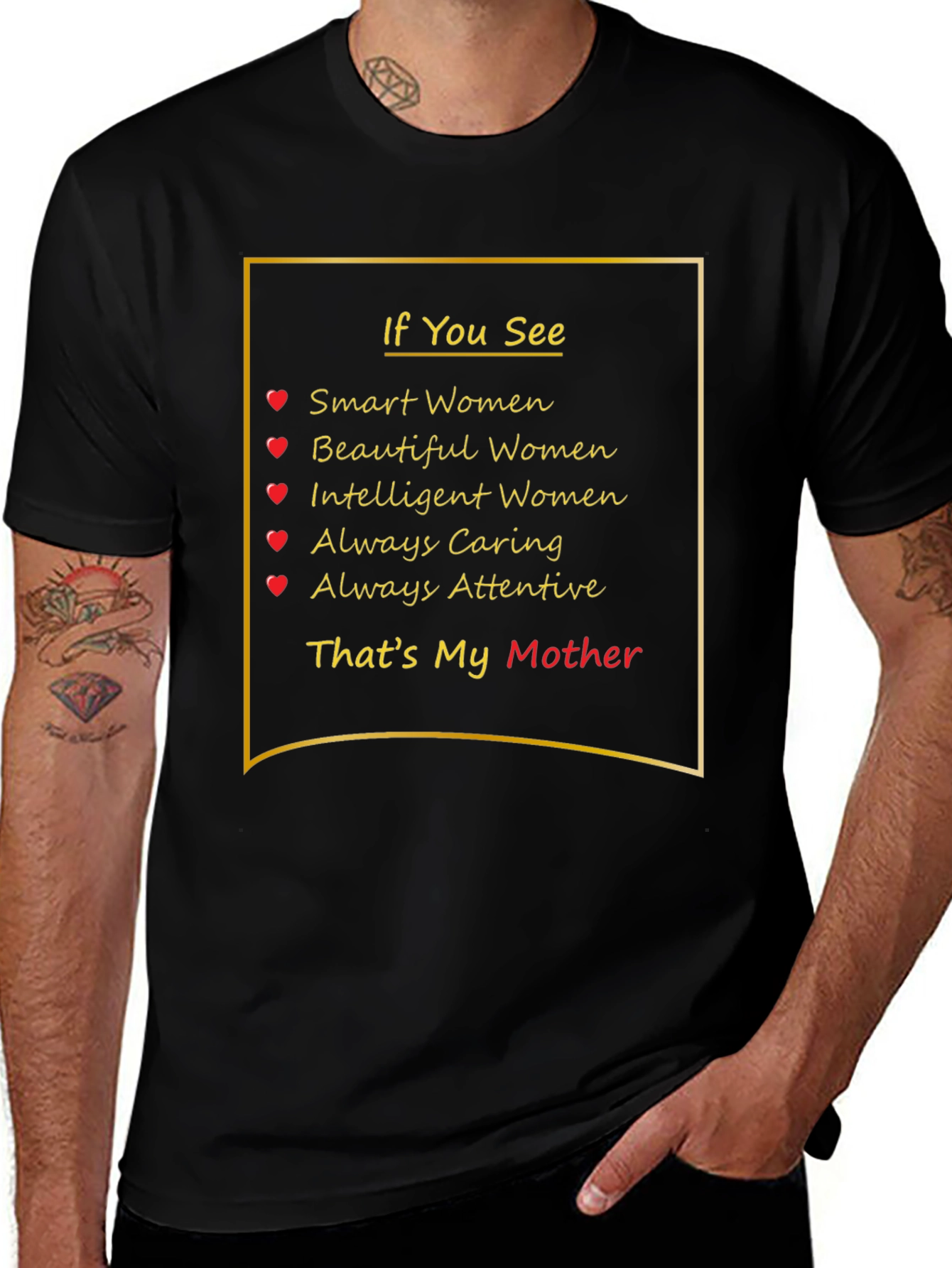 Smart Beautiful Intelligent Mother T-Shirt