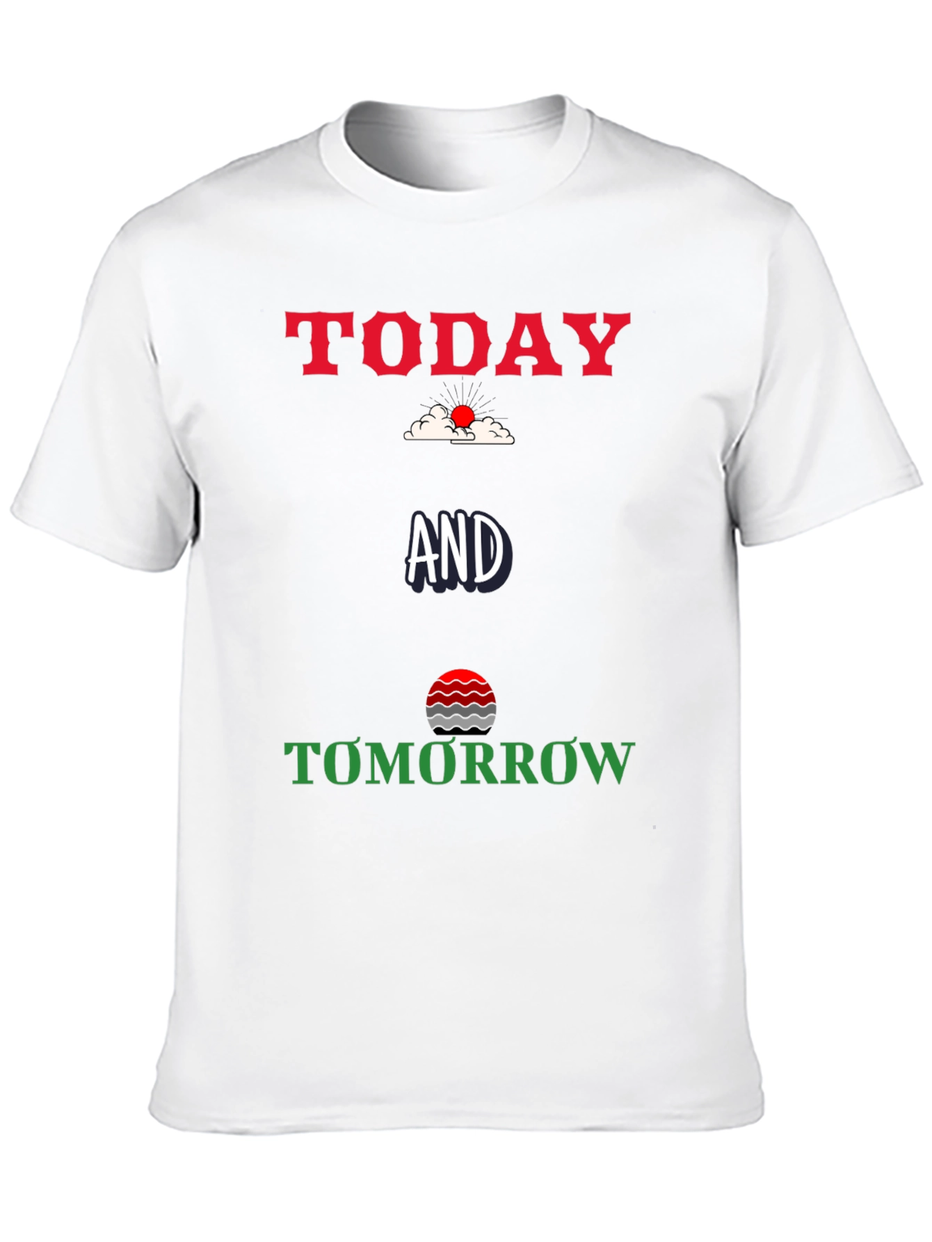Today and Tomorrow Graphic T-Shirt