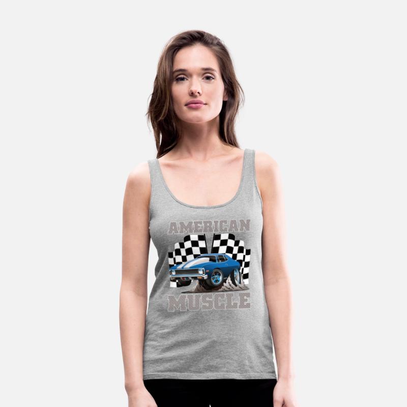 Muscle Cars High Performance Race Car Drag Racing