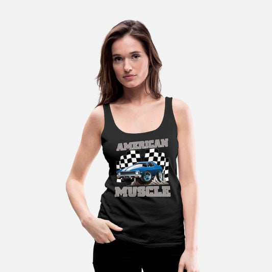 Muscle Cars High Performance Race Car Drag Racing