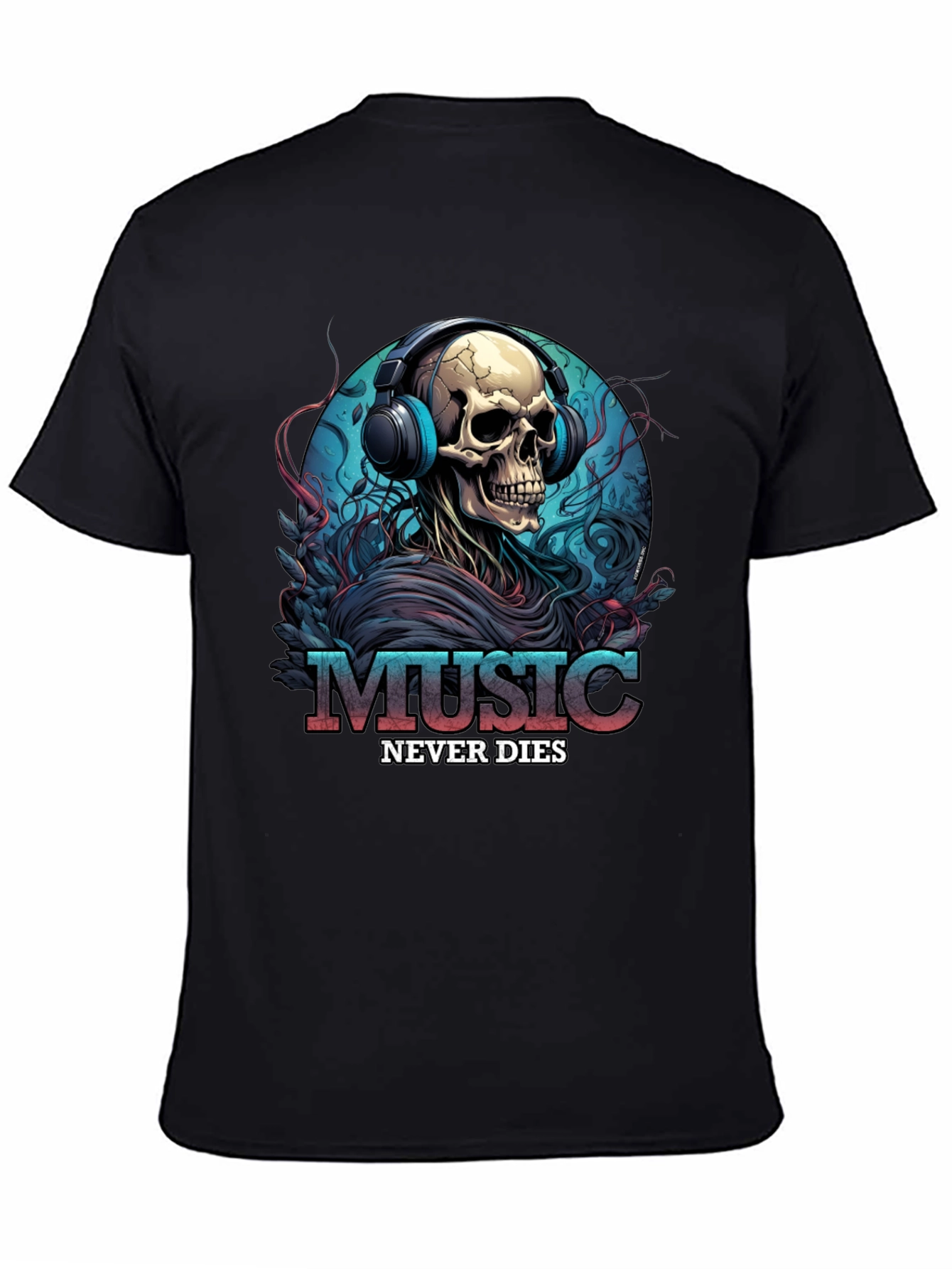 Music Never Dies Graphic T-Shirt