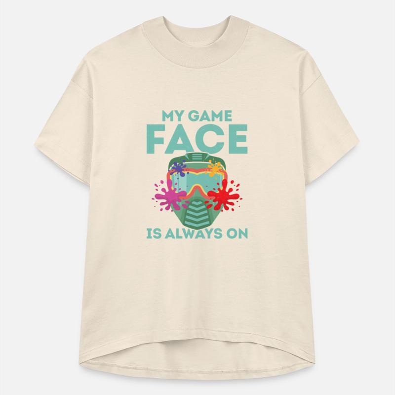 My Game Face is Always On Tactical Player Paintbal