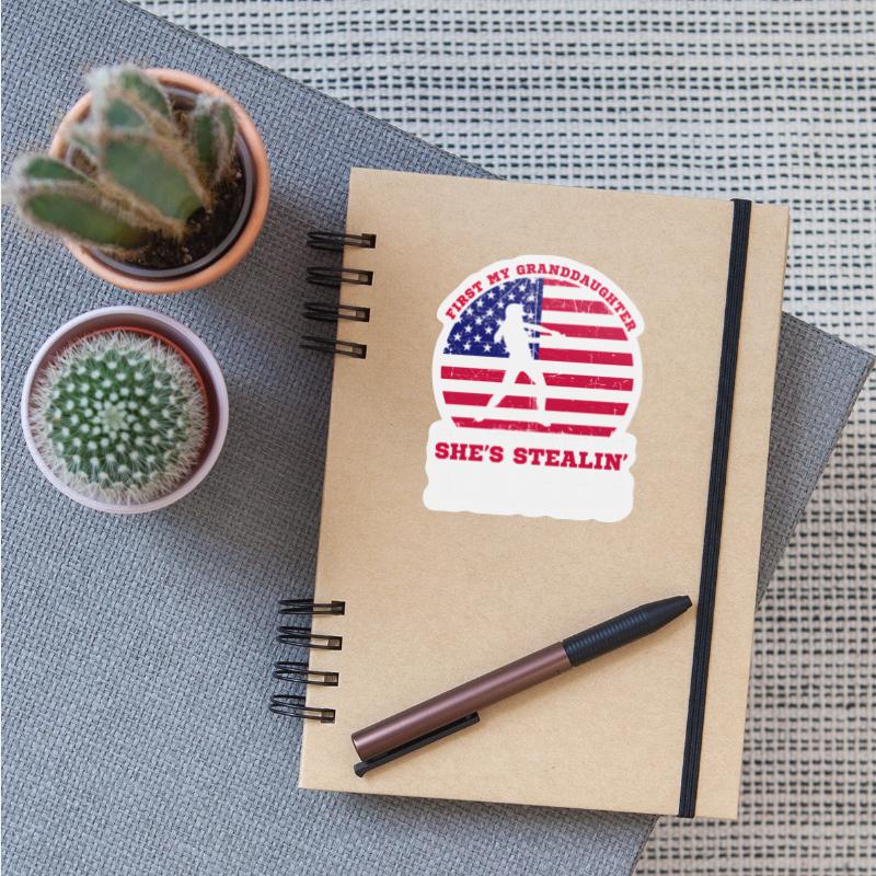 My Granddaughter Plays Softbal Softball