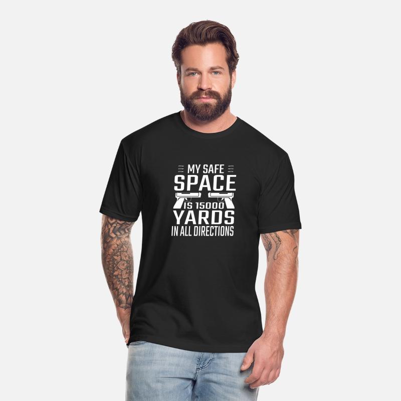 My Safe Space is 1500 Yards in All Directions Tee
