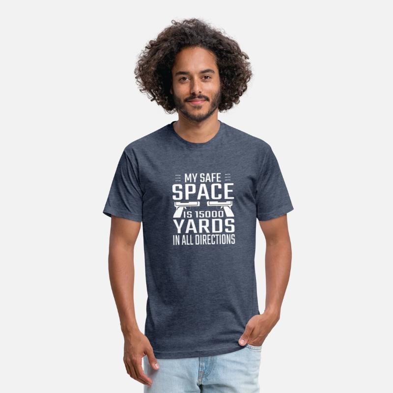 My Safe Space is 1500 Yards in All Directions Tee