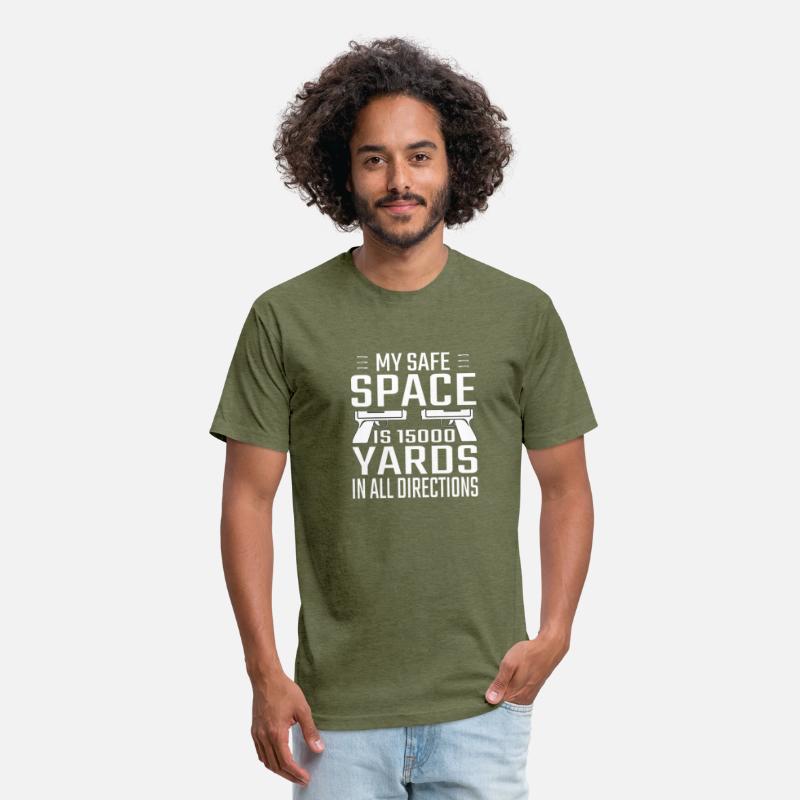 My Safe Space is 1500 Yards in All Directions Tee