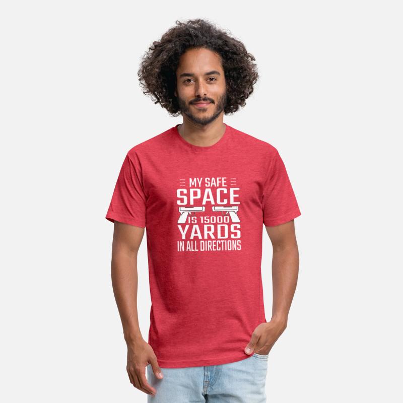 My Safe Space is 1500 Yards in All Directions Tee