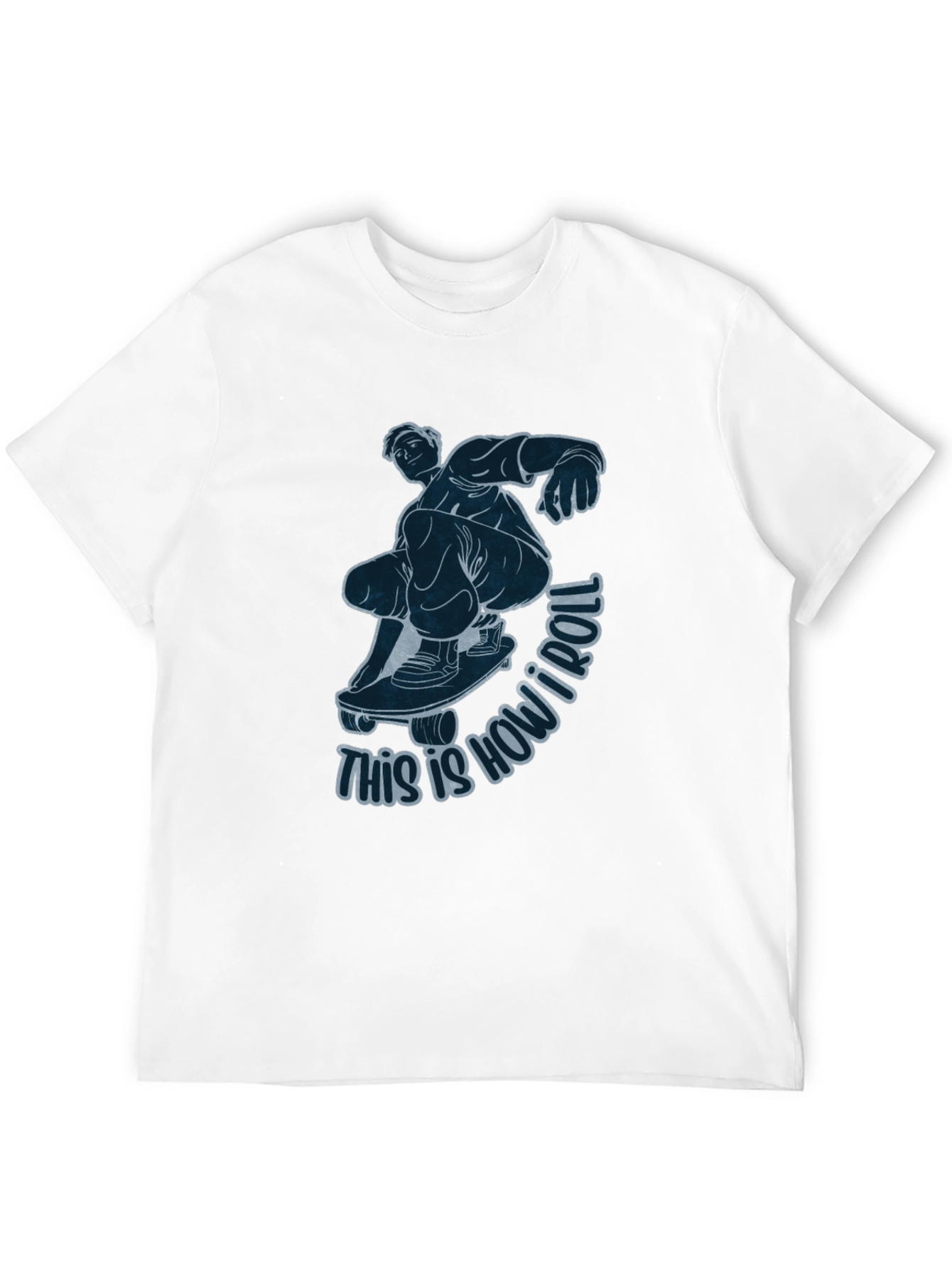 Skateboarder Graphic Tee - This Is How I Roll