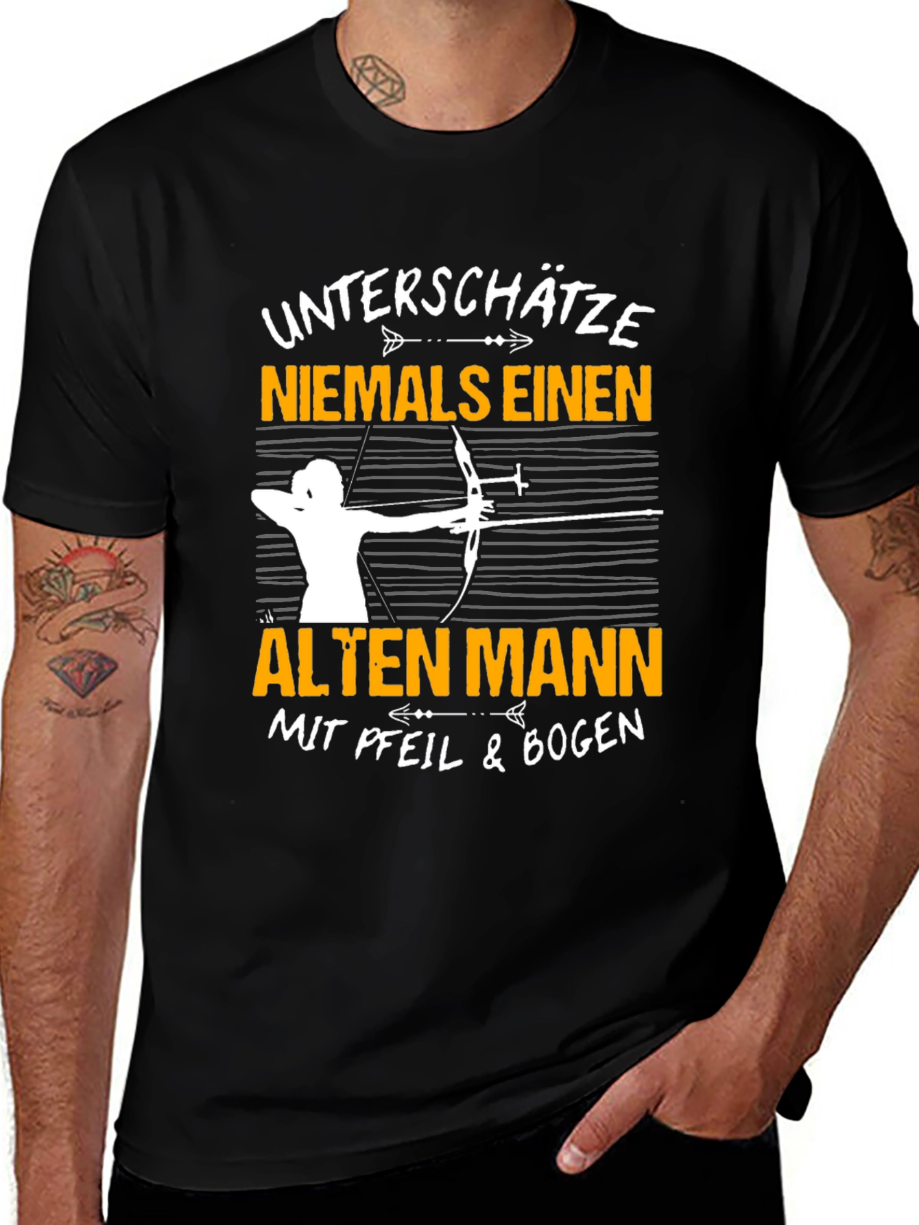 Unterschätze Niemals Archer T-Shirt