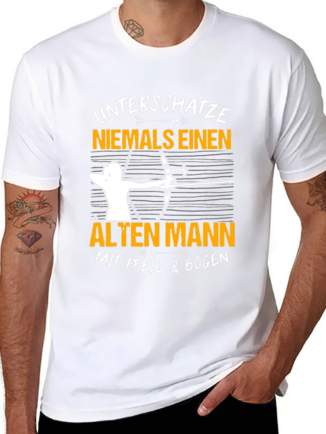 Unterschätze Niemals Archer T-Shirt
