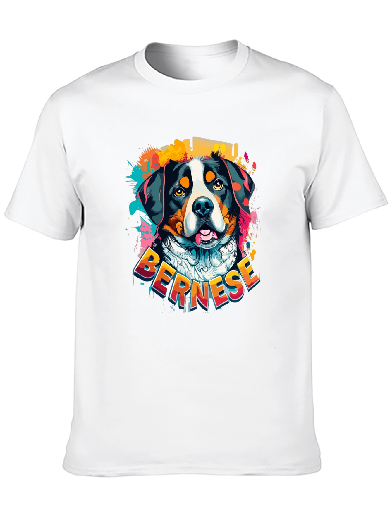 Bernese Mountain Dog Graphic T-Shirt