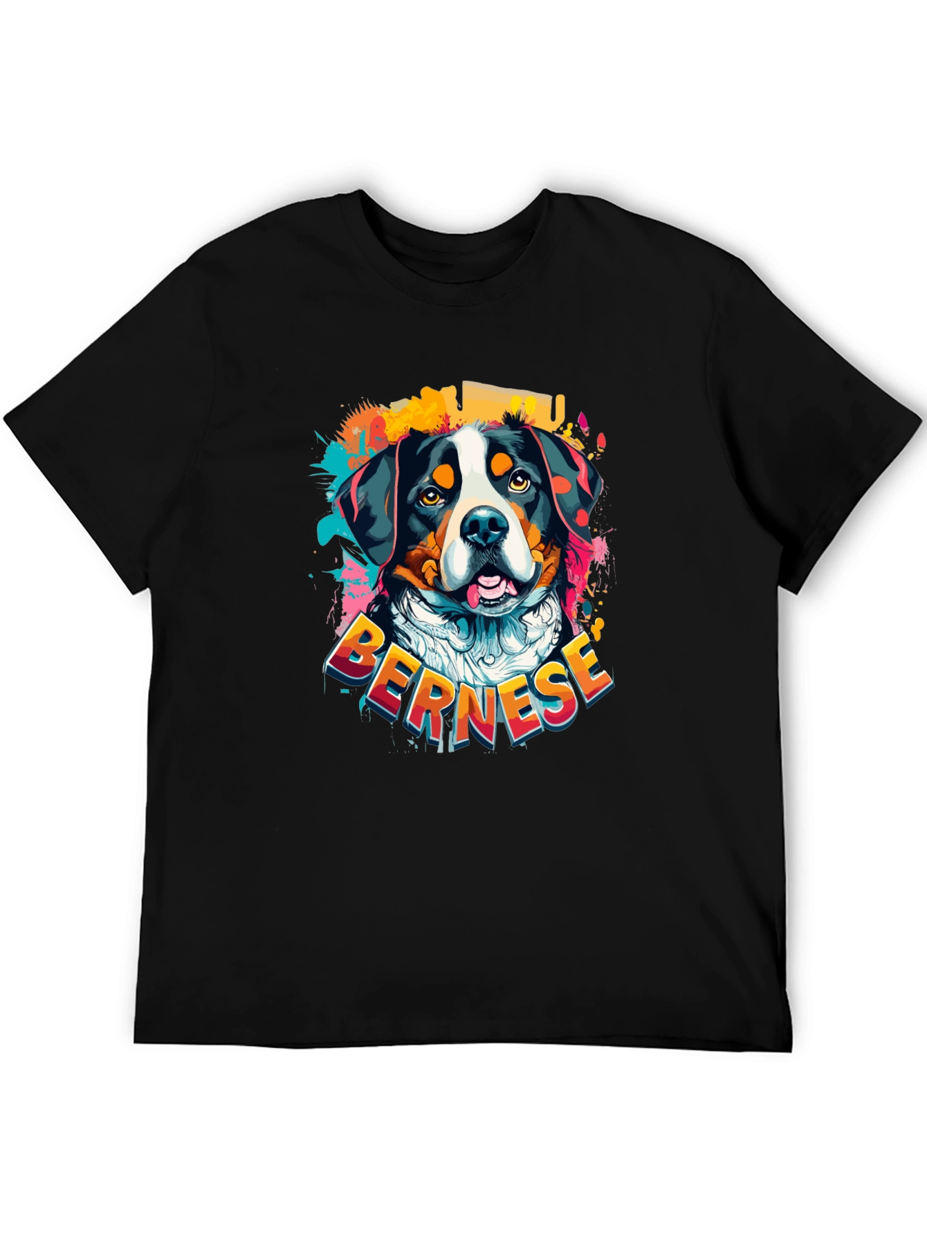 Bernese Mountain Dog Graphic T-Shirt