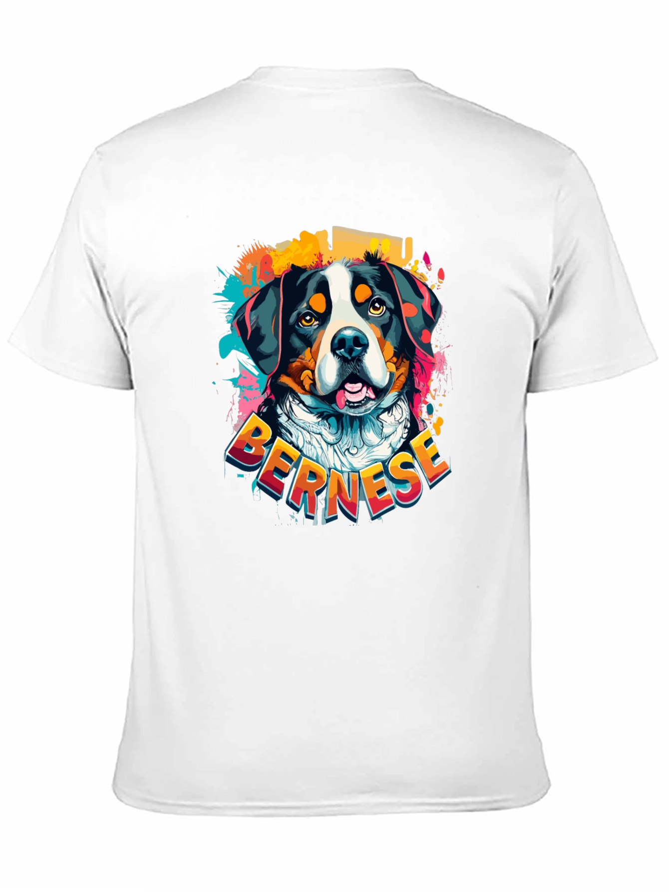 Bernese Mountain Dog Graphic T-Shirt