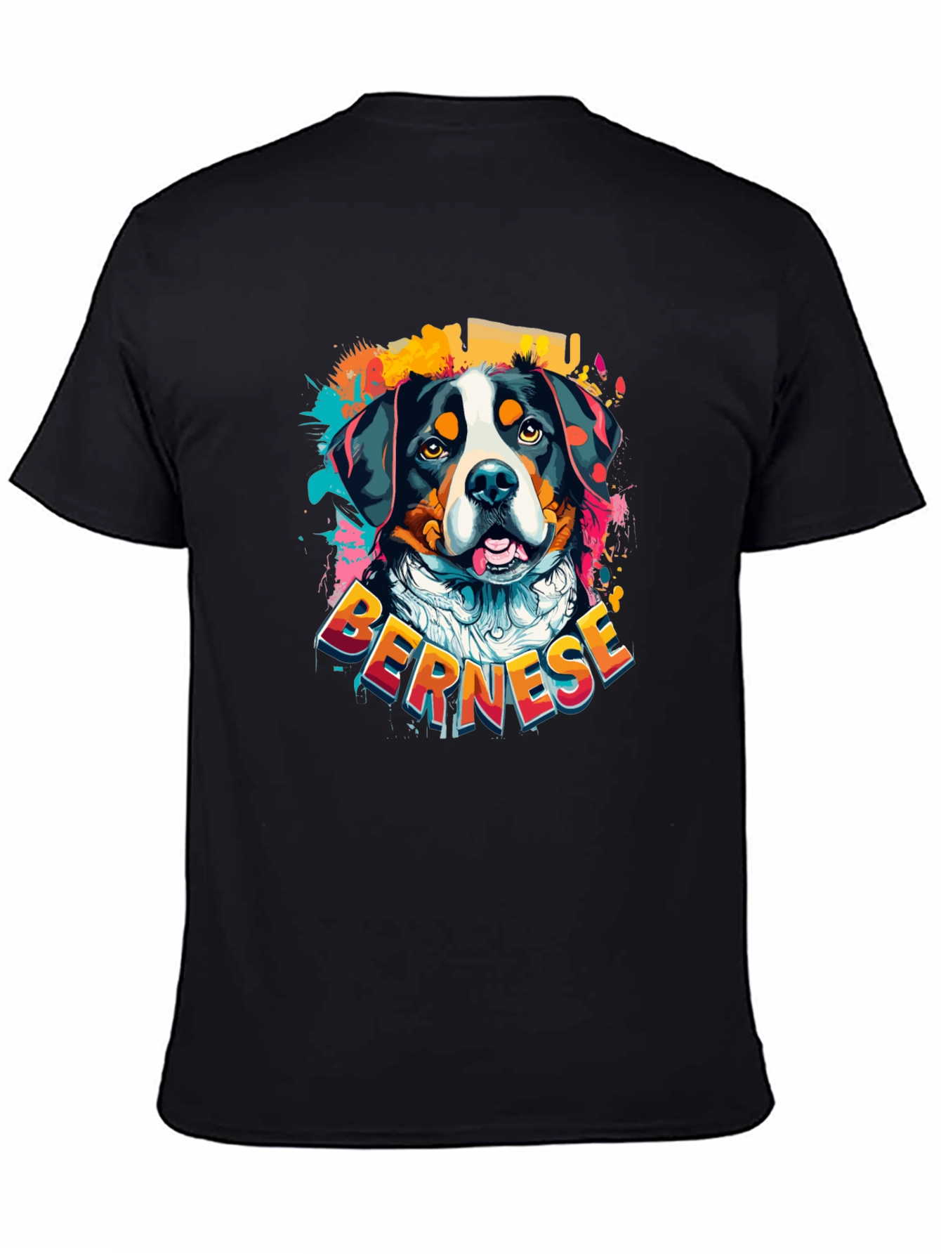 Bernese Mountain Dog Graphic T-Shirt