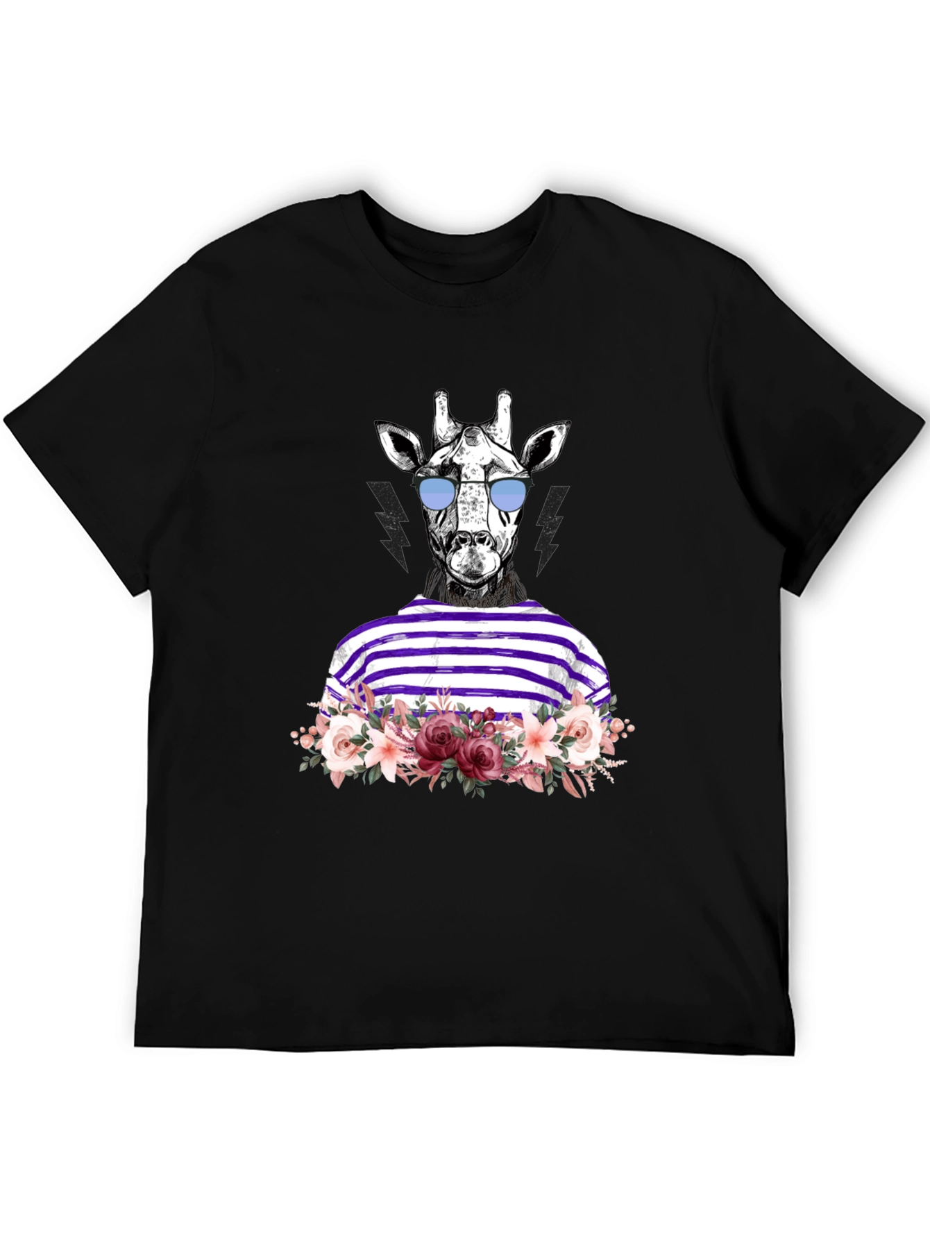 Giraffe in Shades Graphic Tee