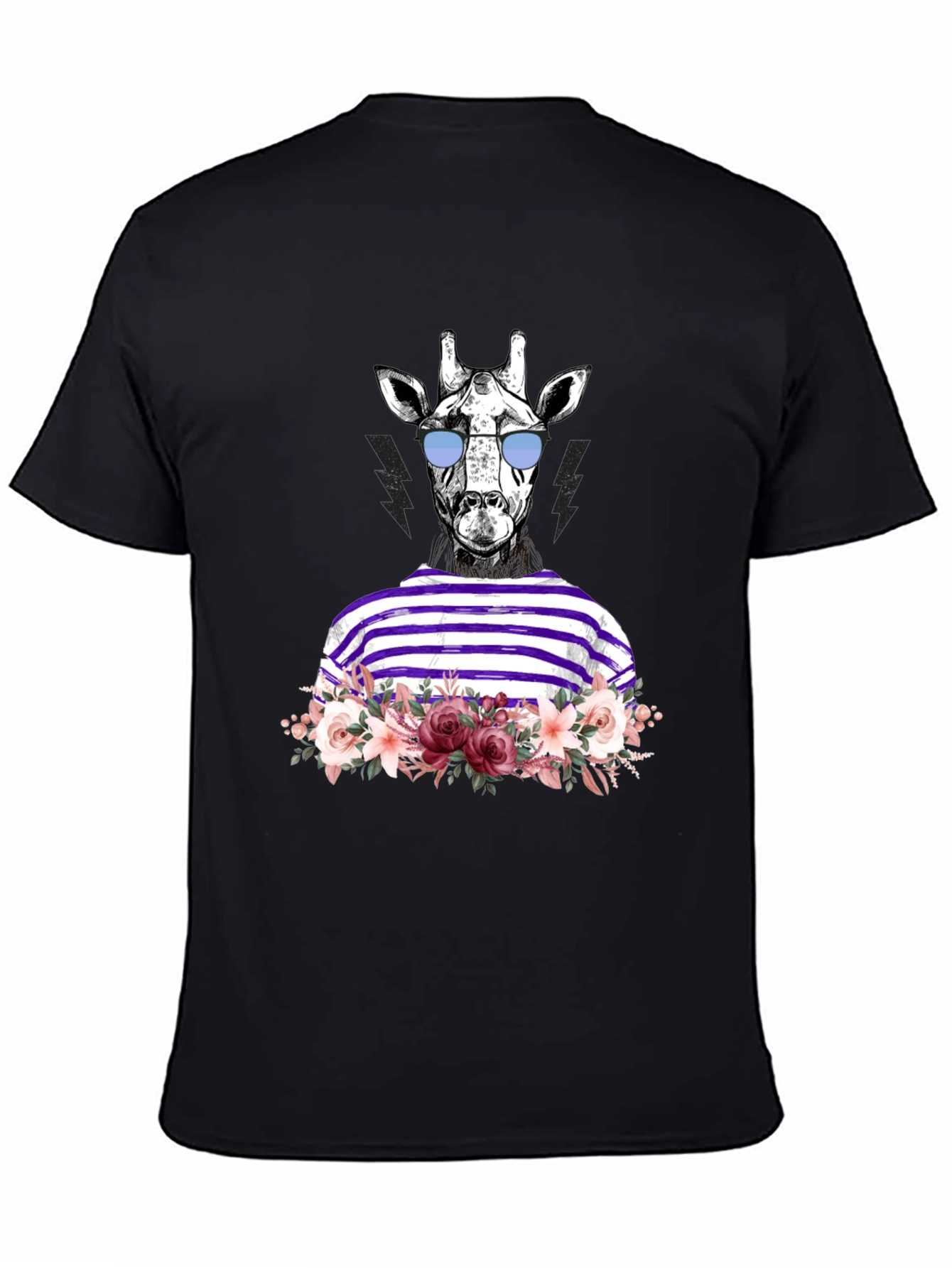 Giraffe in Shades Graphic Tee