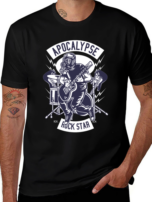 Apocalypse Rock Star Graphic T-Shirt