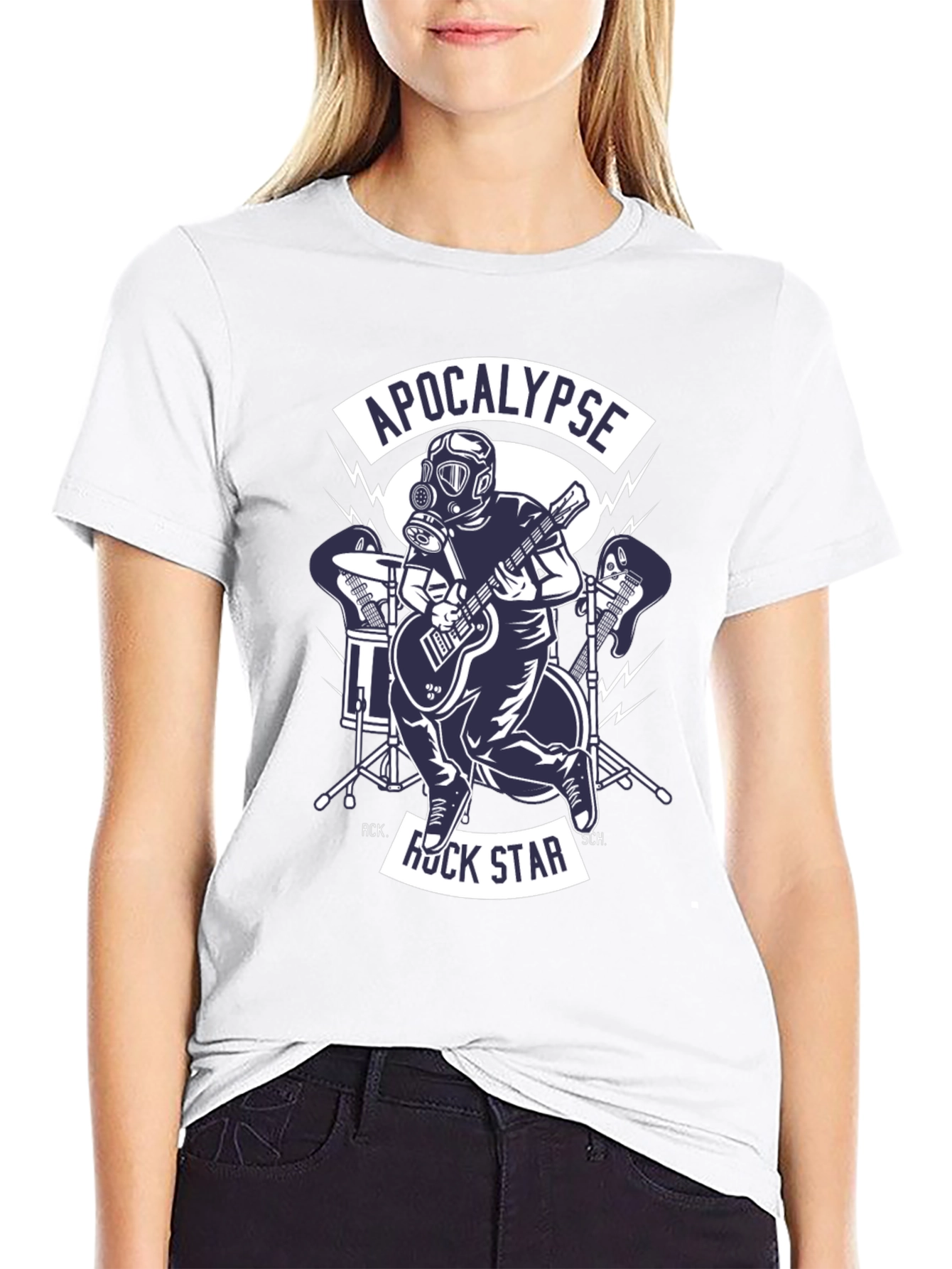 Apocalypse Rock Star Graphic T-Shirt