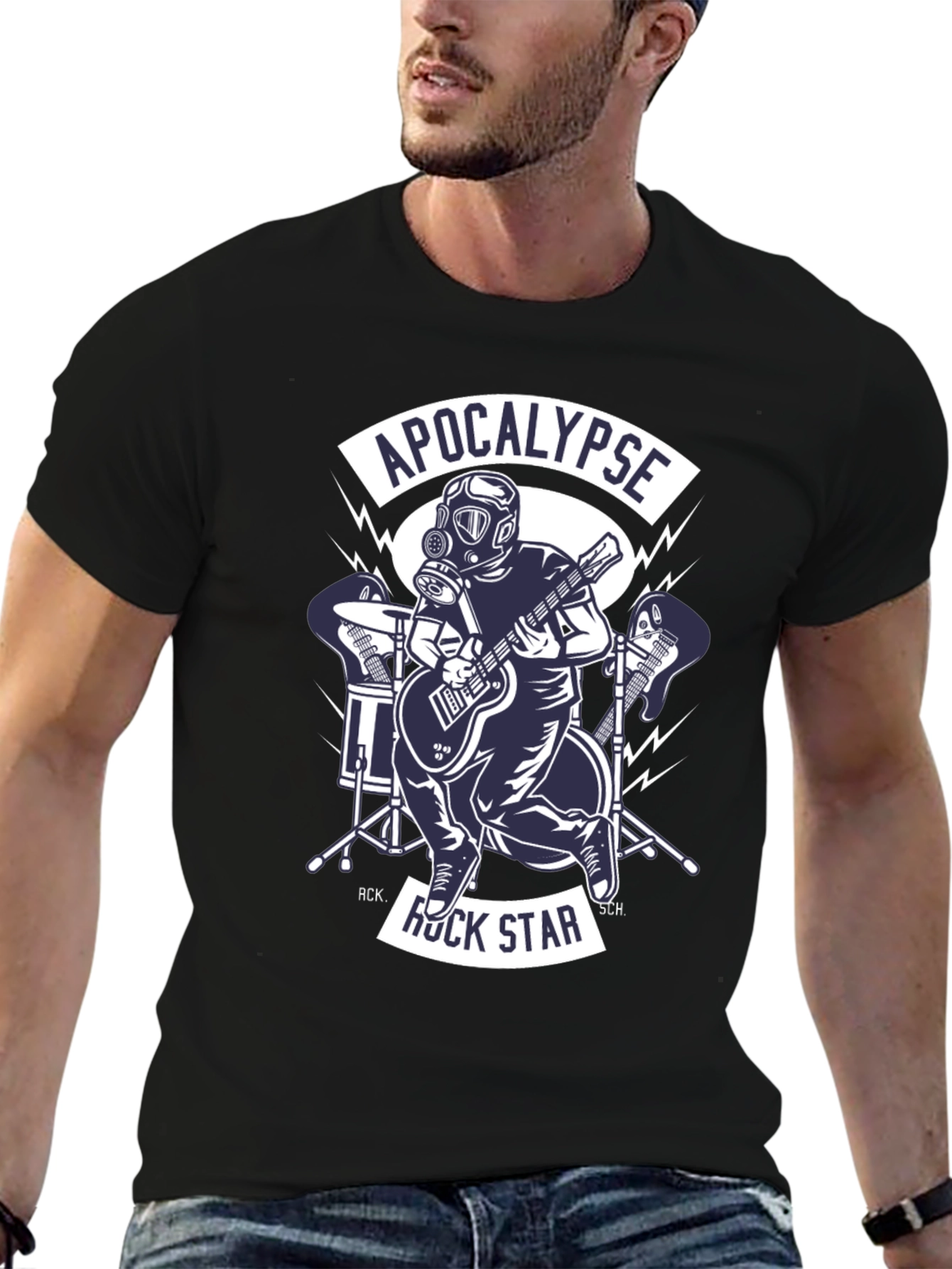 Apocalypse Rock Star Graphic T-Shirt