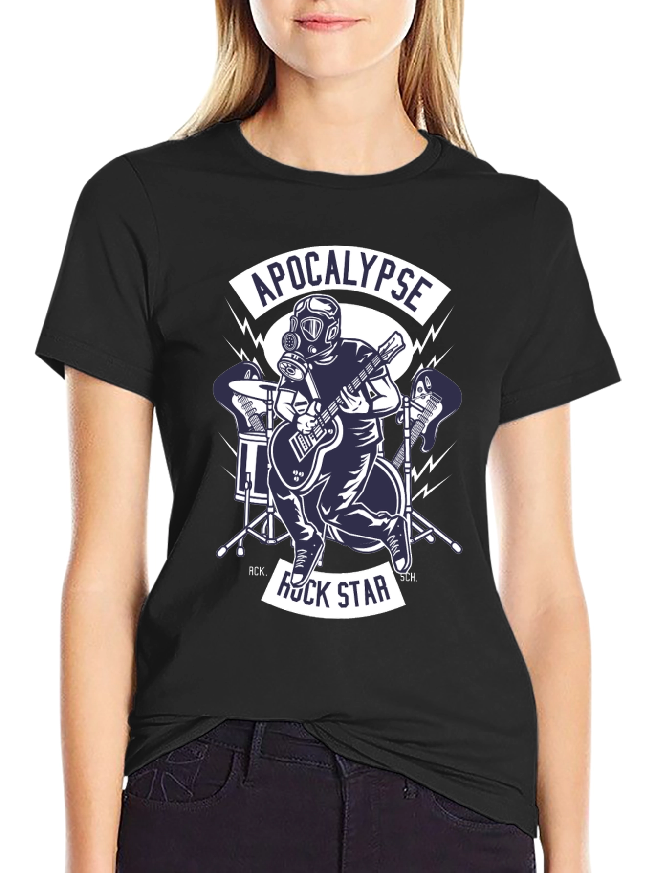 Apocalypse Rock Star Graphic T-Shirt