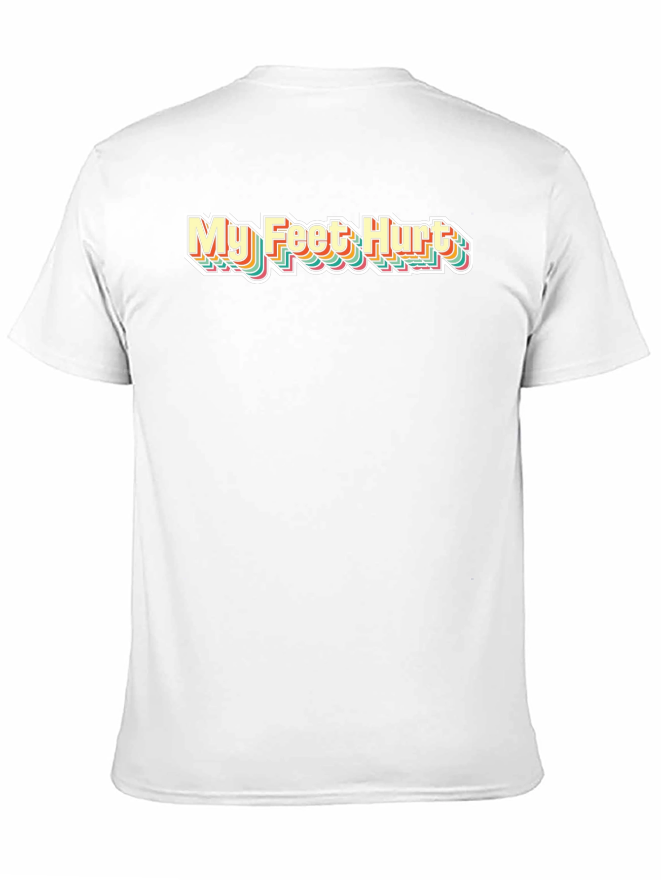 Retro My Feet Hurt Graphic T-Shirt