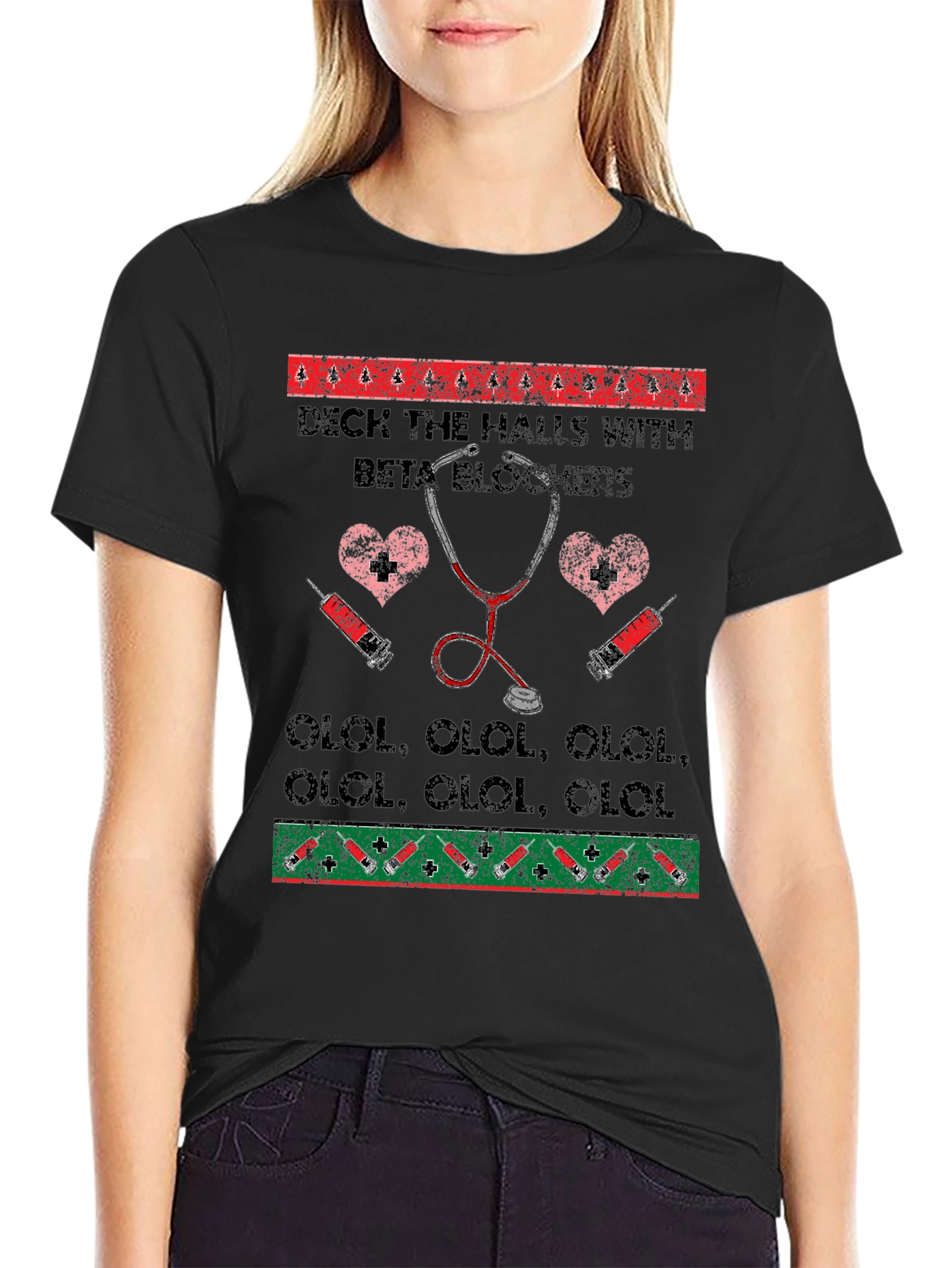 Deck the Halls with Beta Blockers T-Shirt