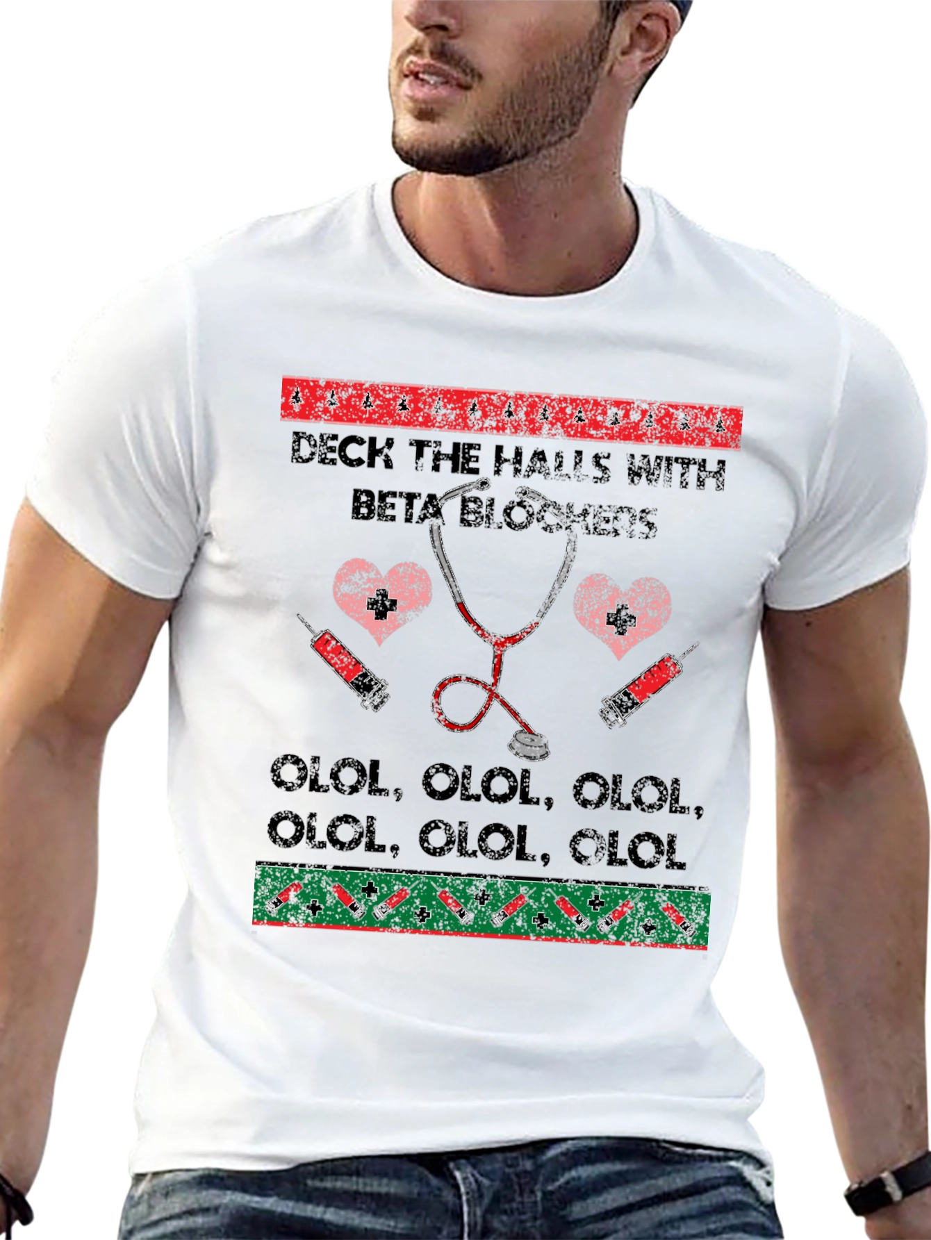 Deck the Halls with Beta Blockers T-Shirt